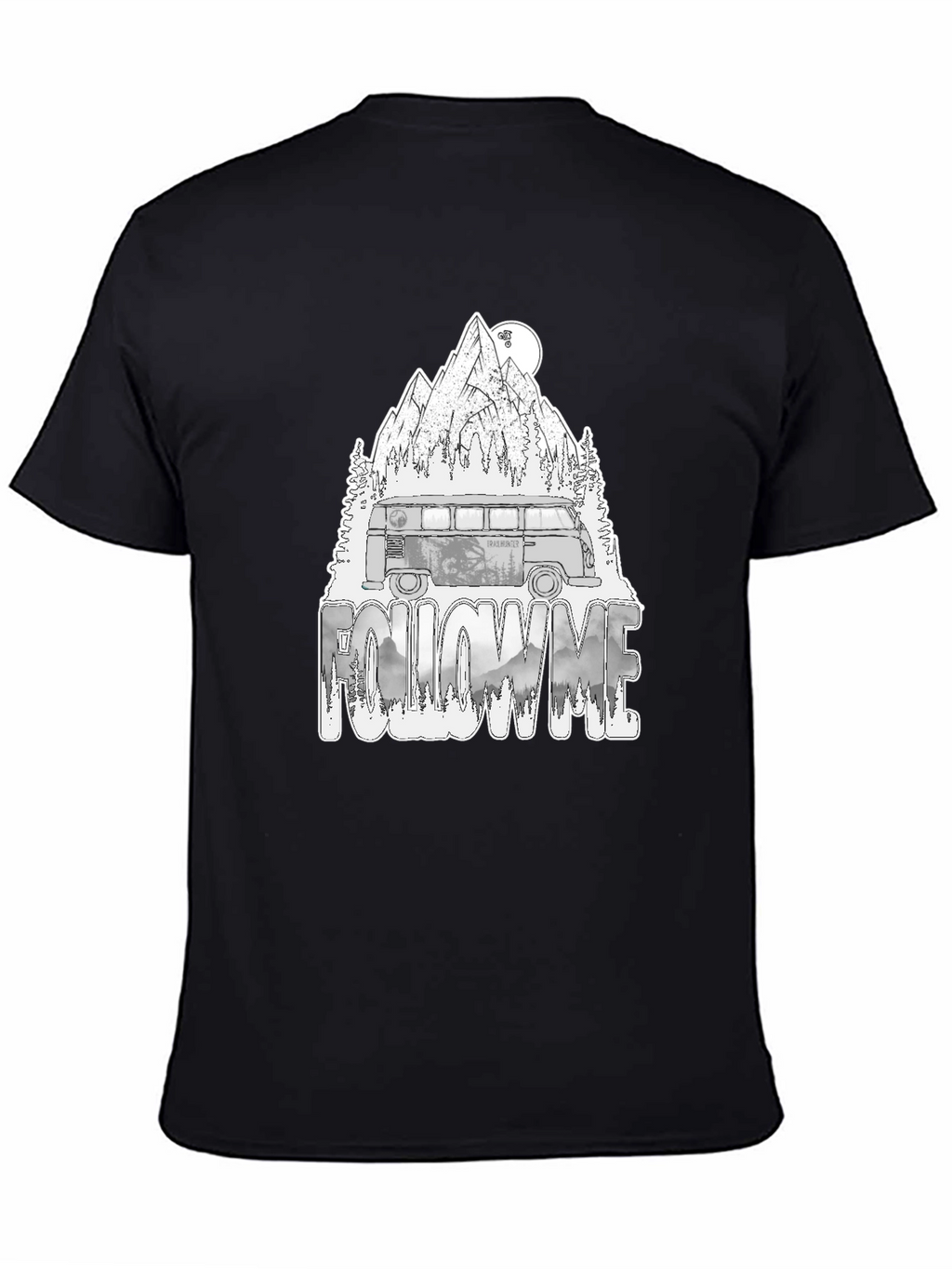 Adventure Van Graphic Tee - Follow Me Nature Design