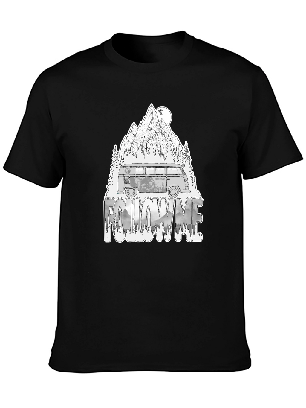 Adventure Van Graphic Tee - Follow Me Nature Design