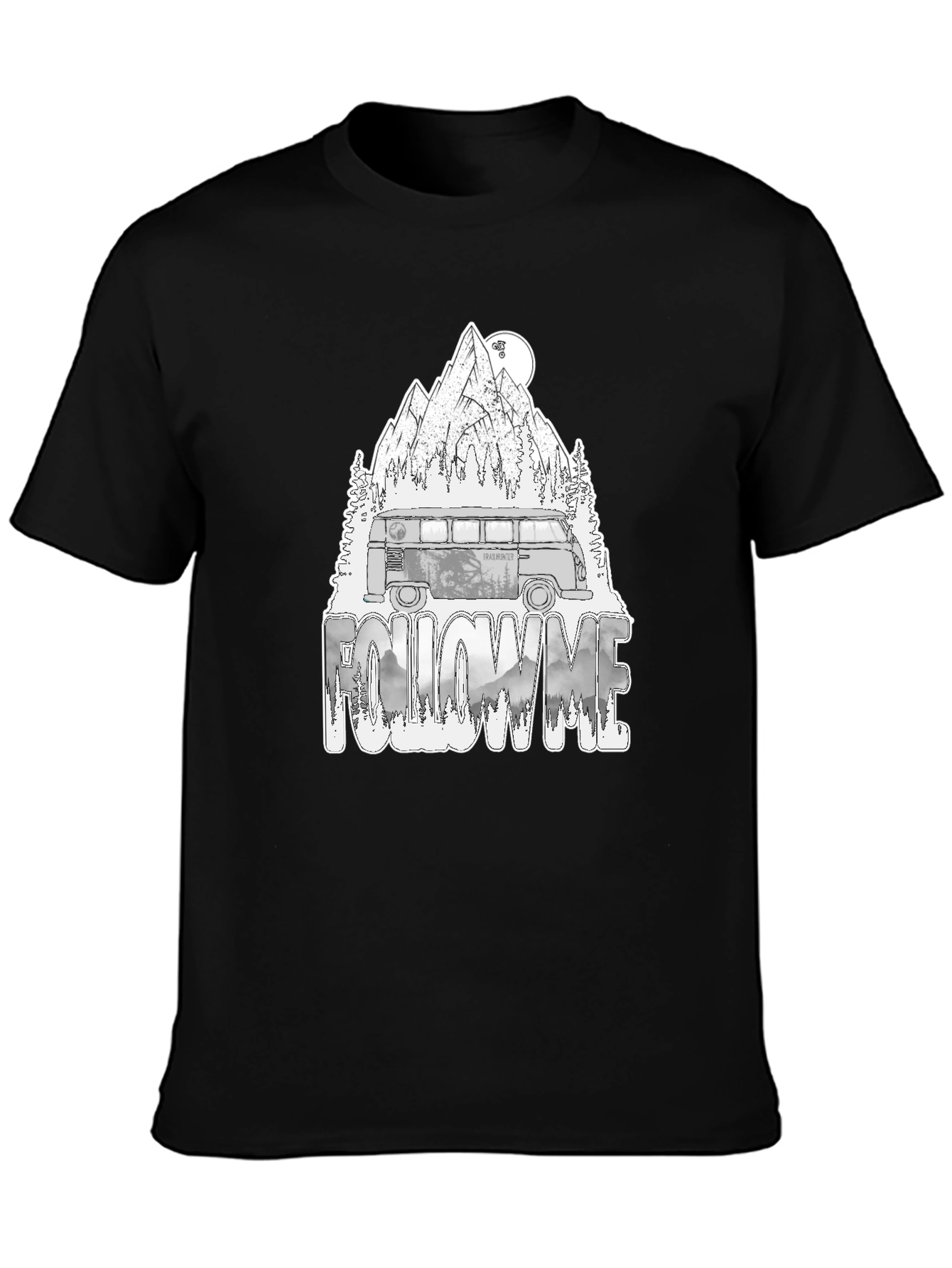 Adventure Van Graphic Tee - Follow Me Nature Design