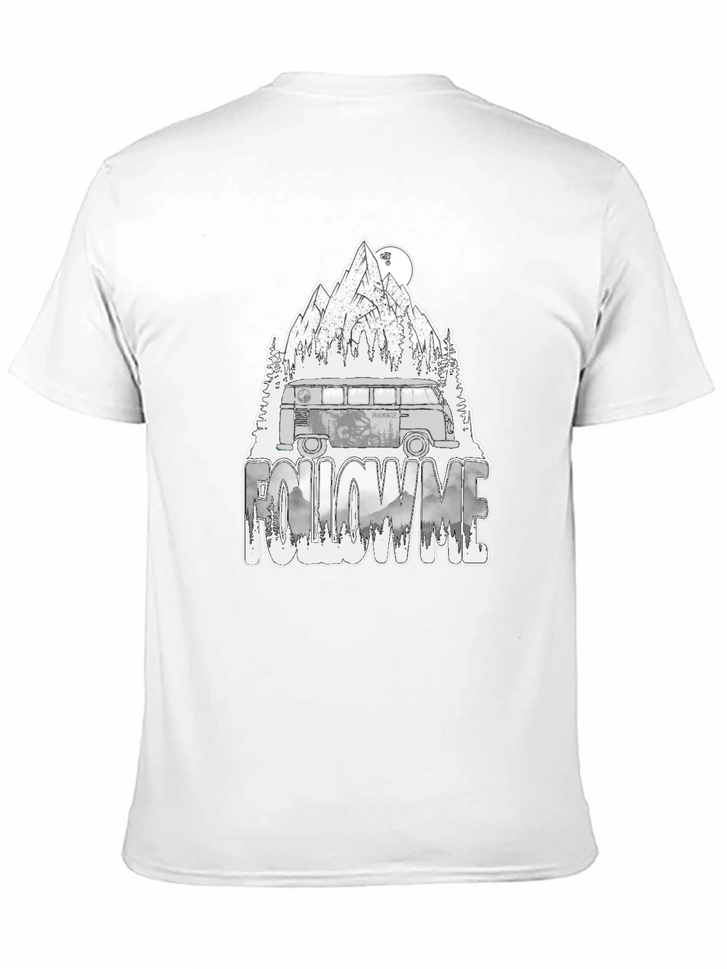Adventure Van Graphic Tee - Follow Me Nature Design