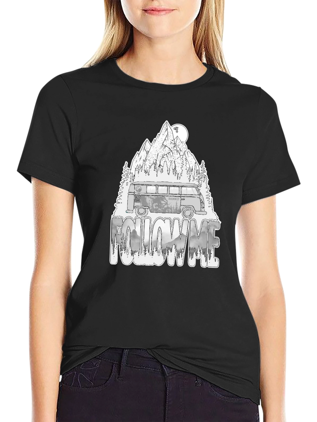 Adventure Van Graphic Tee - Follow Me Nature Design