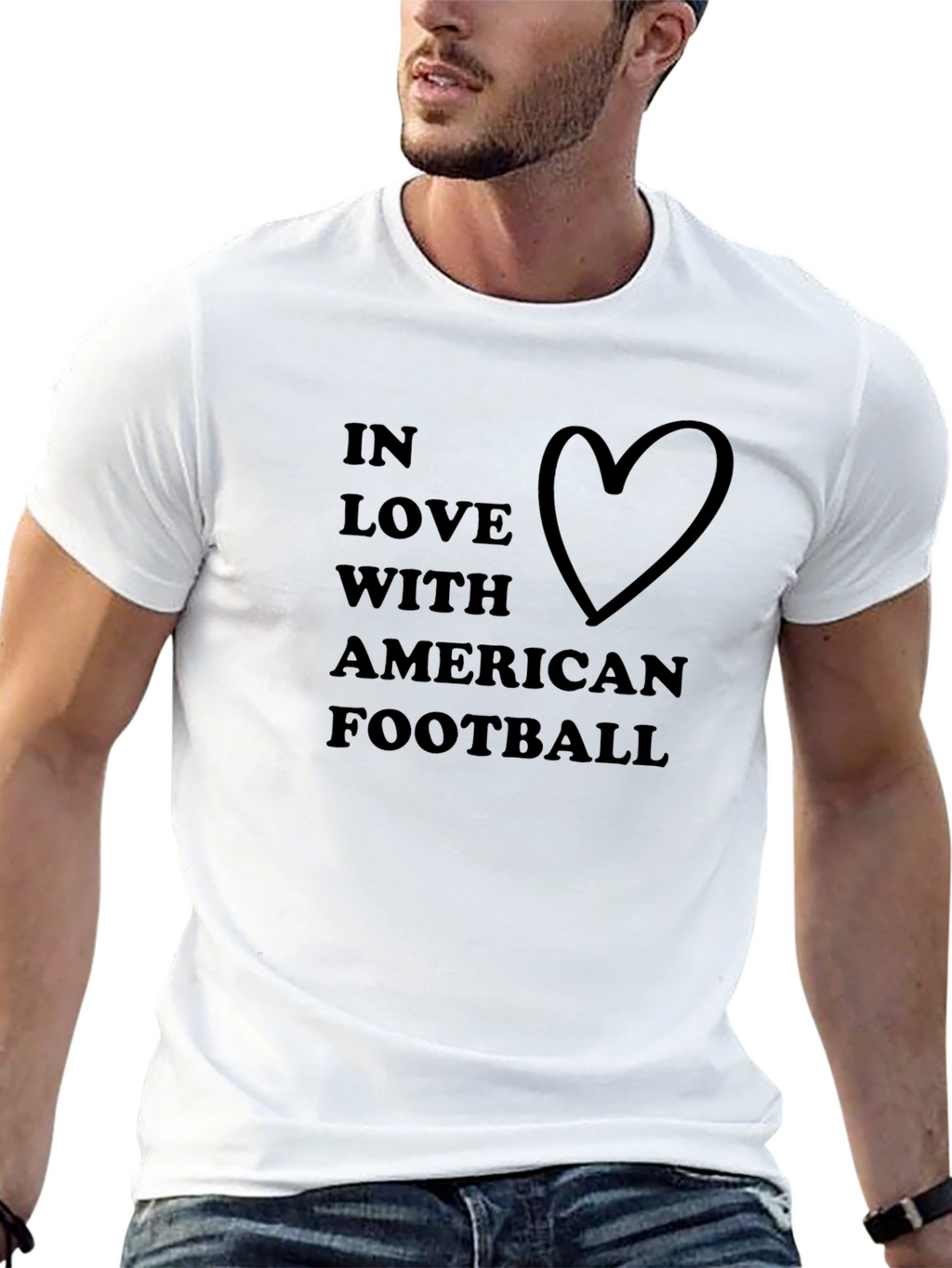 American Football Lover Graphic Tee