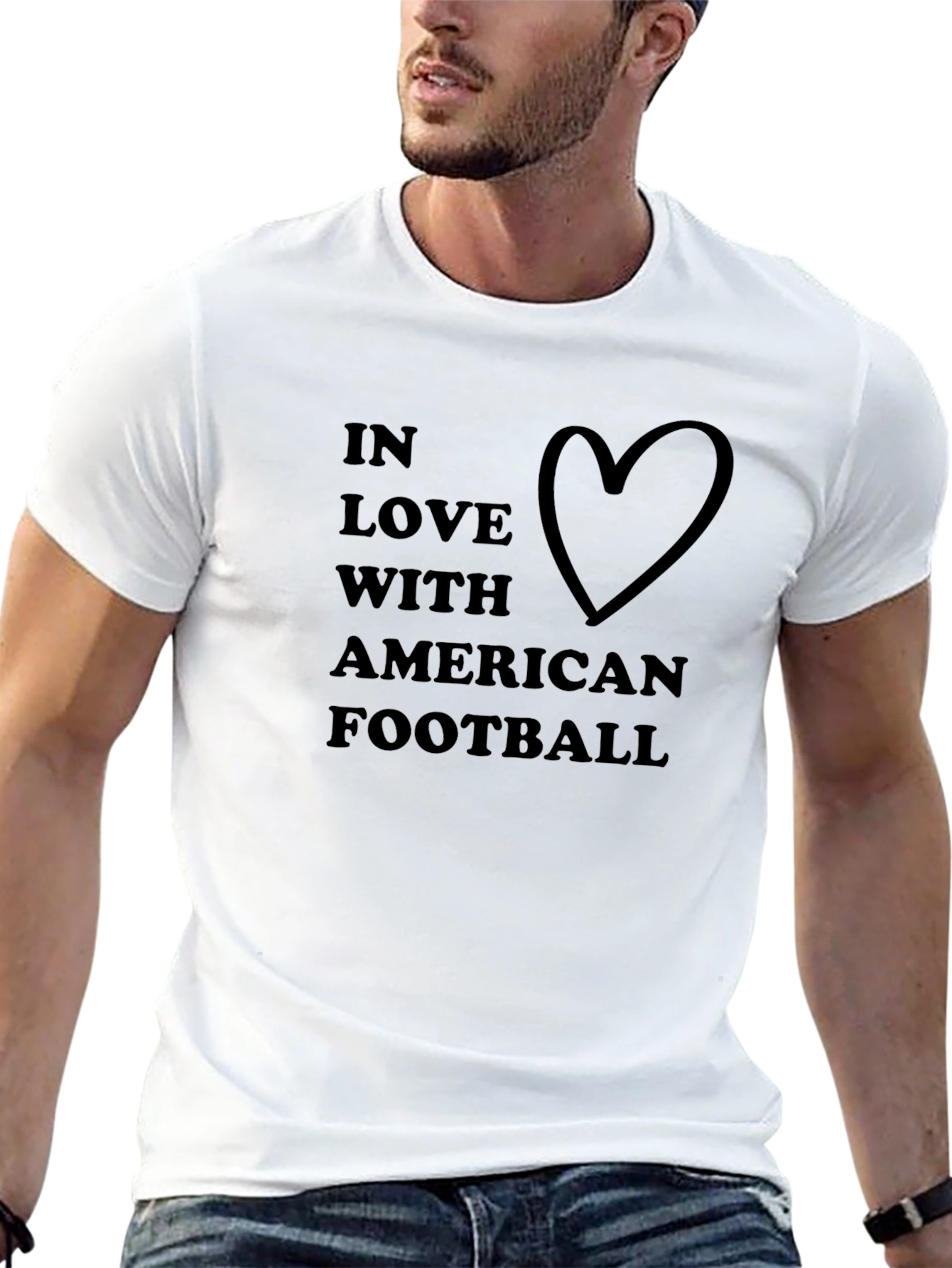 American Football Lover Graphic Tee