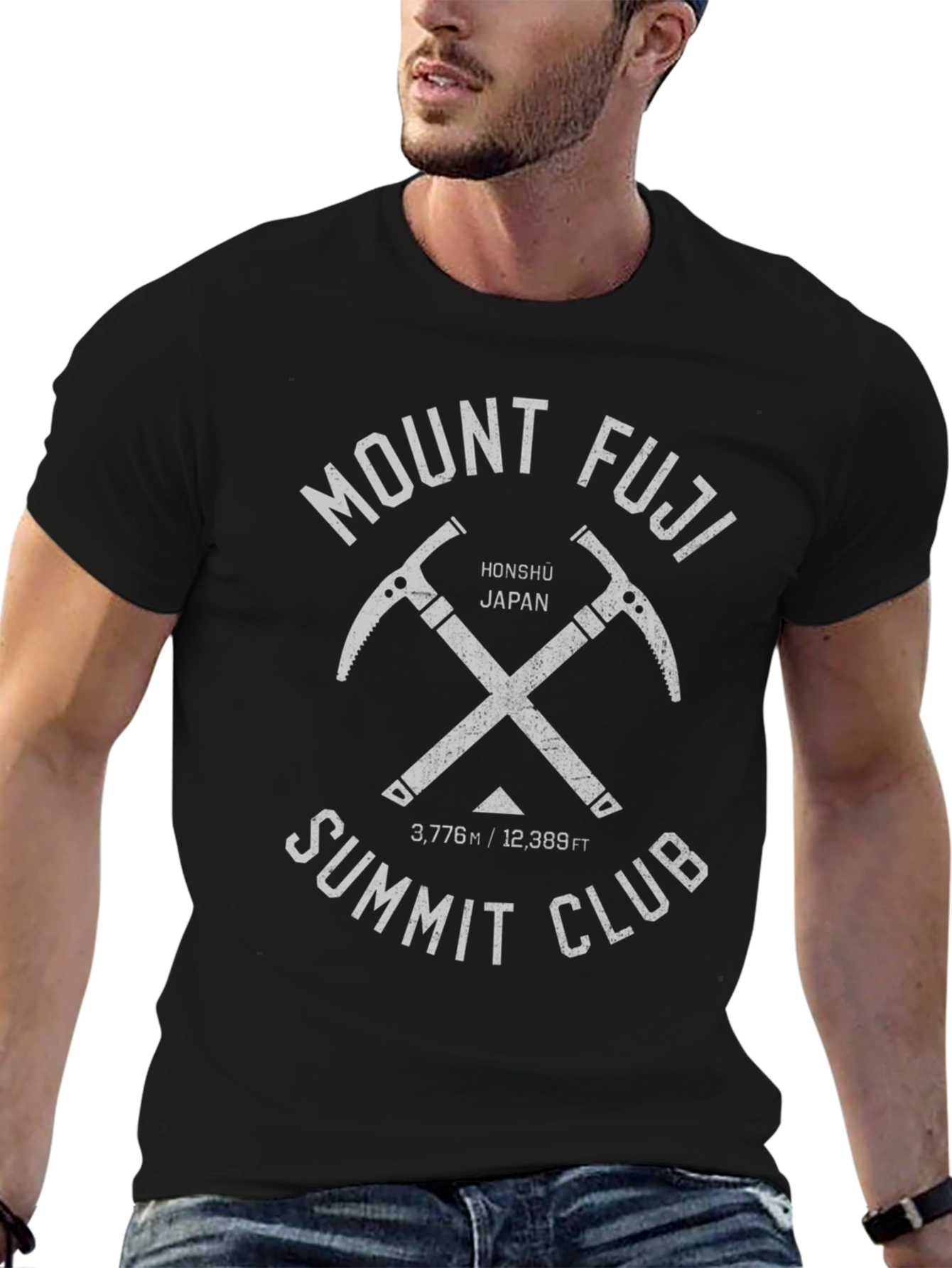 Mount Fuji Summit Club Graphic T-Shirt