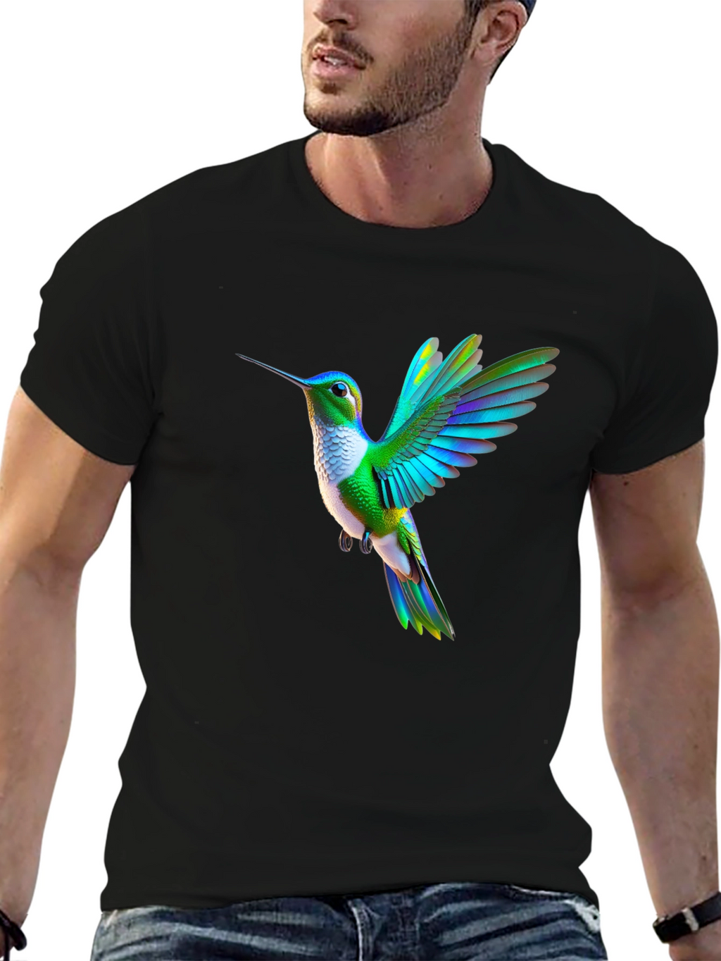 Hummingbird Graphic T-Shirt