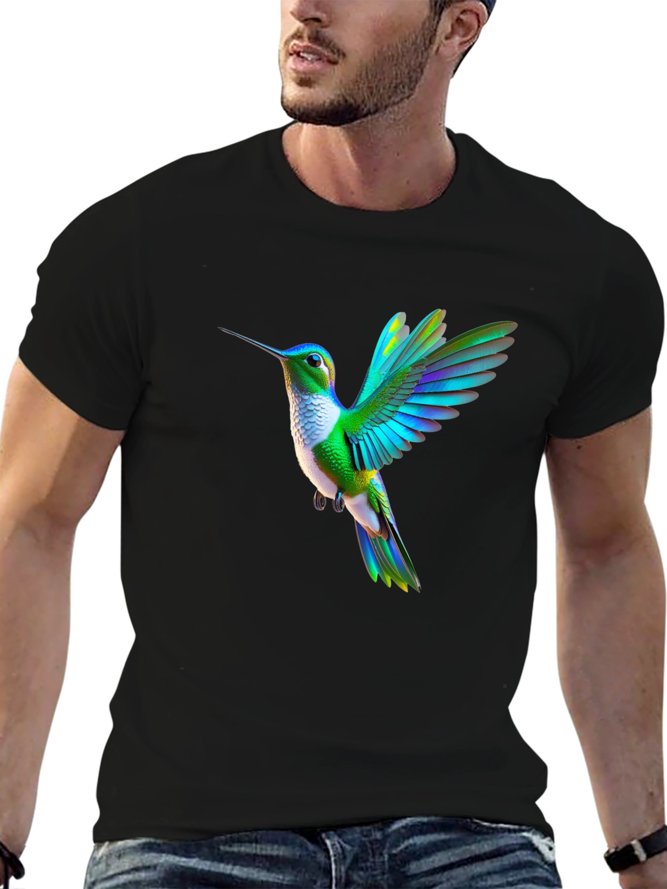Hummingbird Graphic T-Shirt