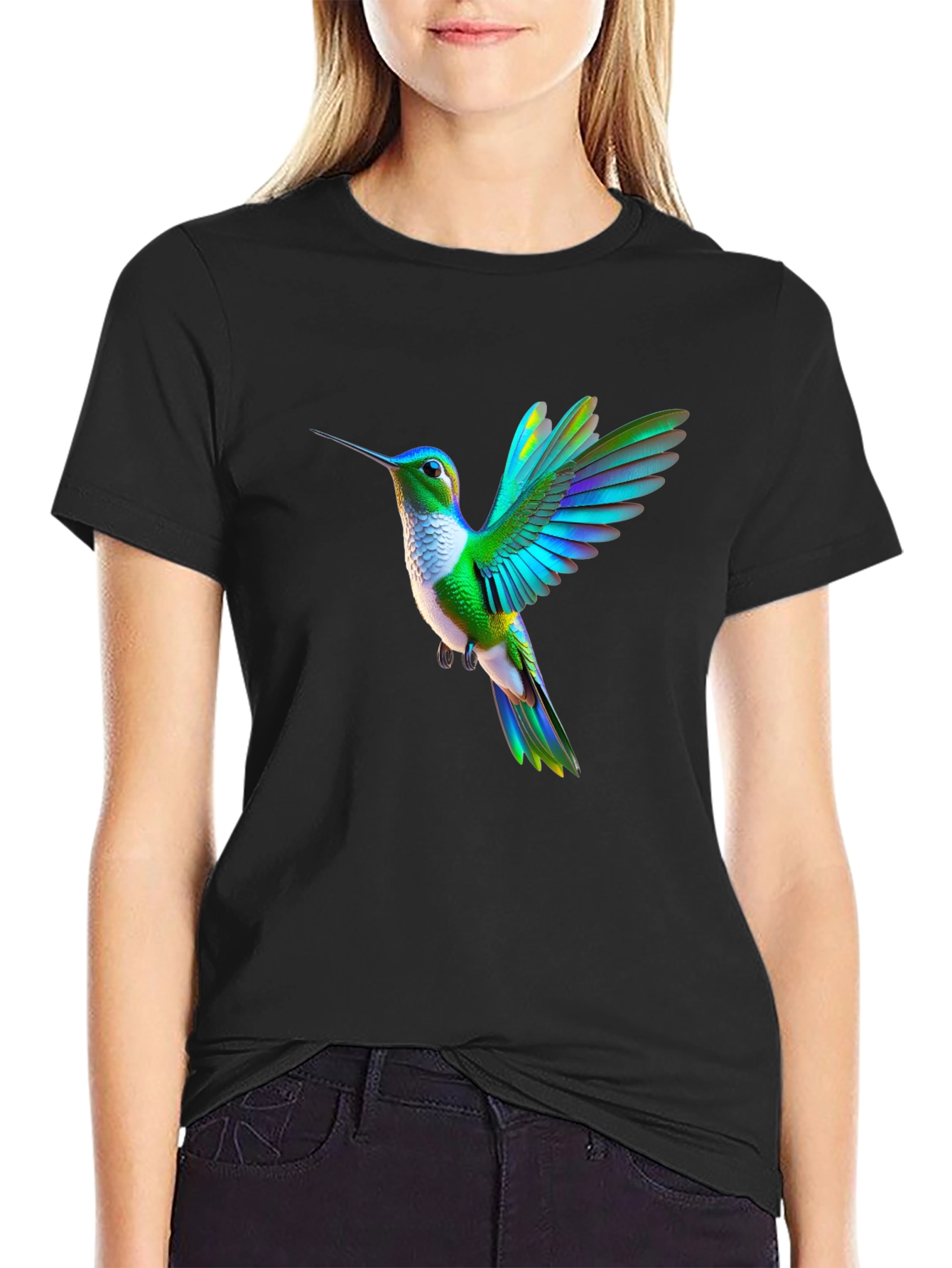 Hummingbird Graphic T-Shirt