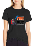 Fire Out Graphic T-Shirt