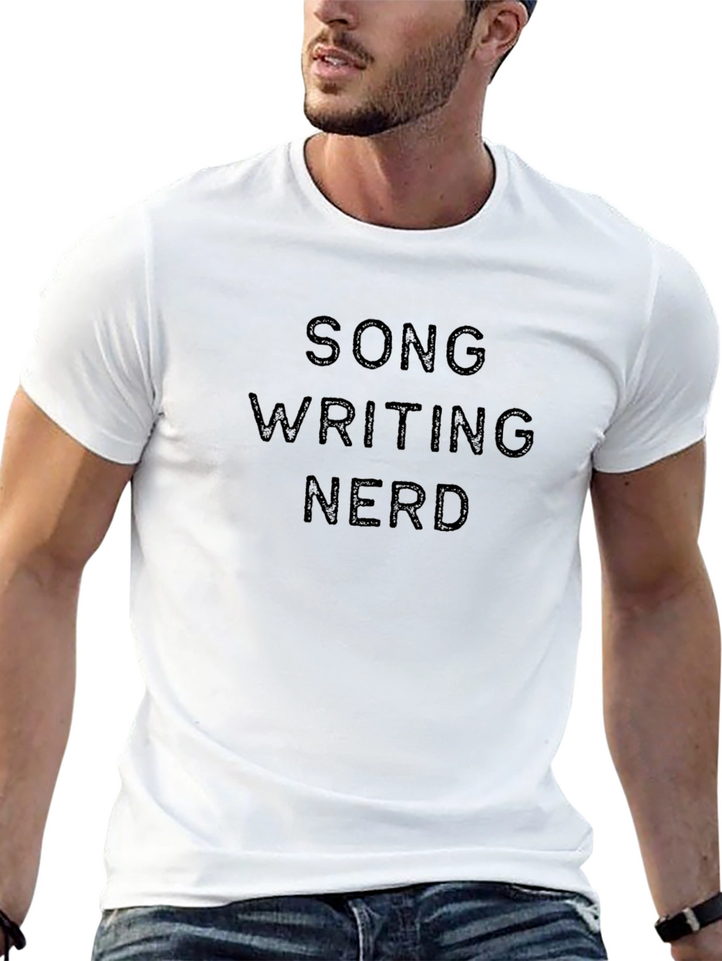 Songwriting Nerd Black Tee