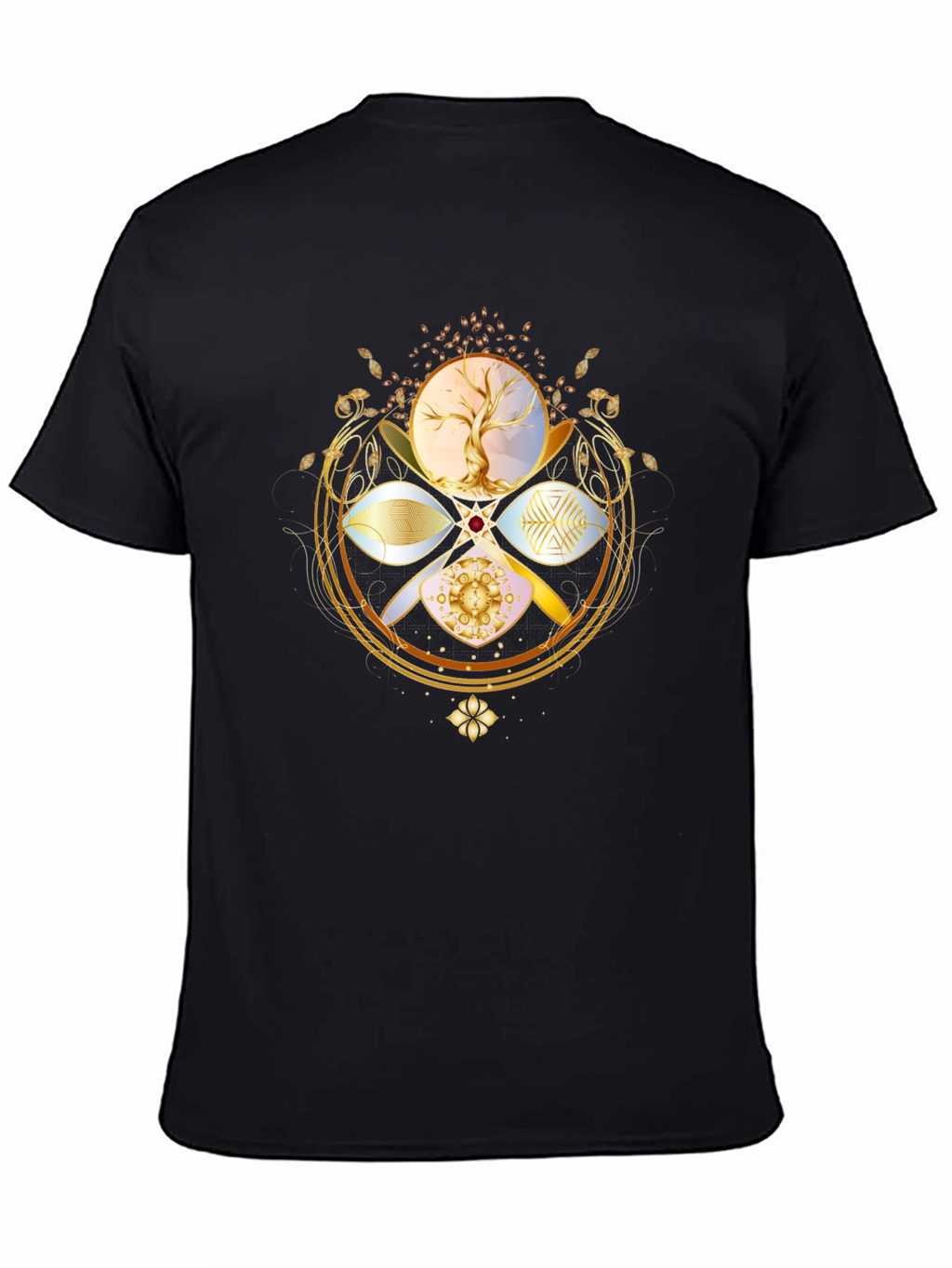 Esoteric Tree of Life Graphic Tee - Black