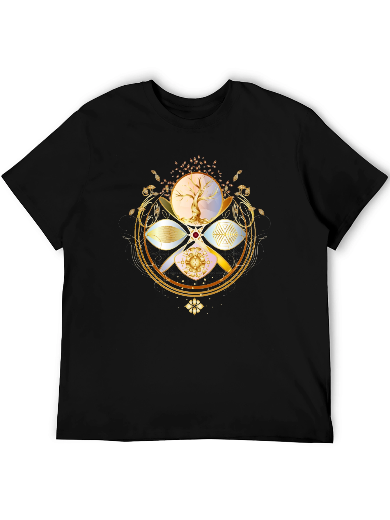 Esoteric Tree of Life Graphic Tee - Black