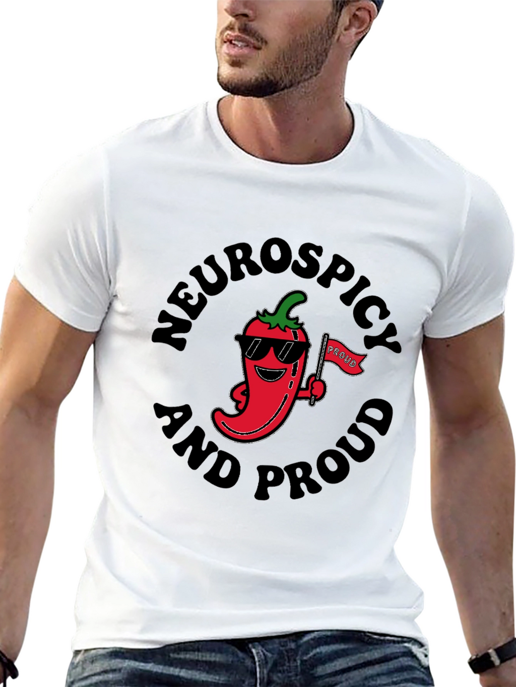 Neurospicy and Proud T-Shirt