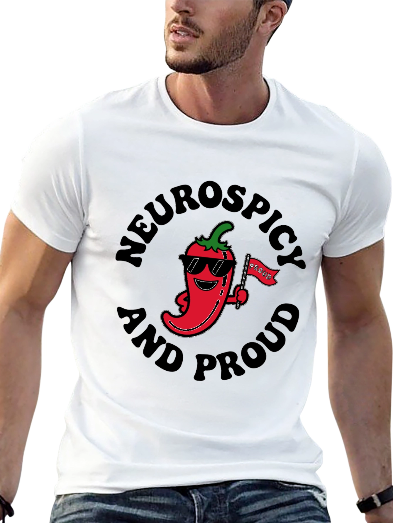 Neurospicy and Proud T-Shirt