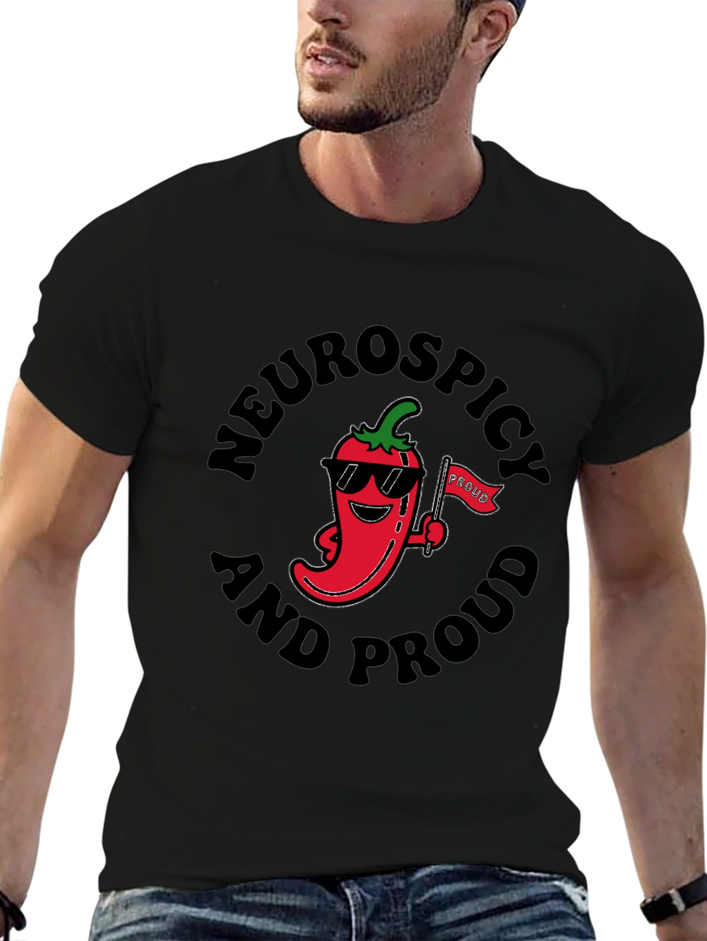 Neurospicy and Proud T-Shirt