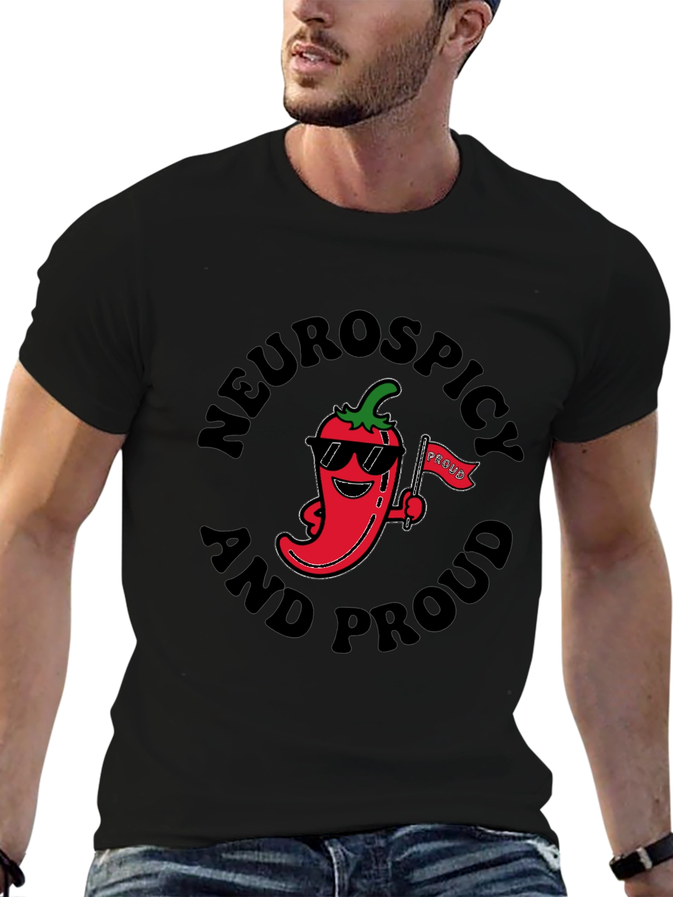 Neurospicy and Proud T-Shirt
