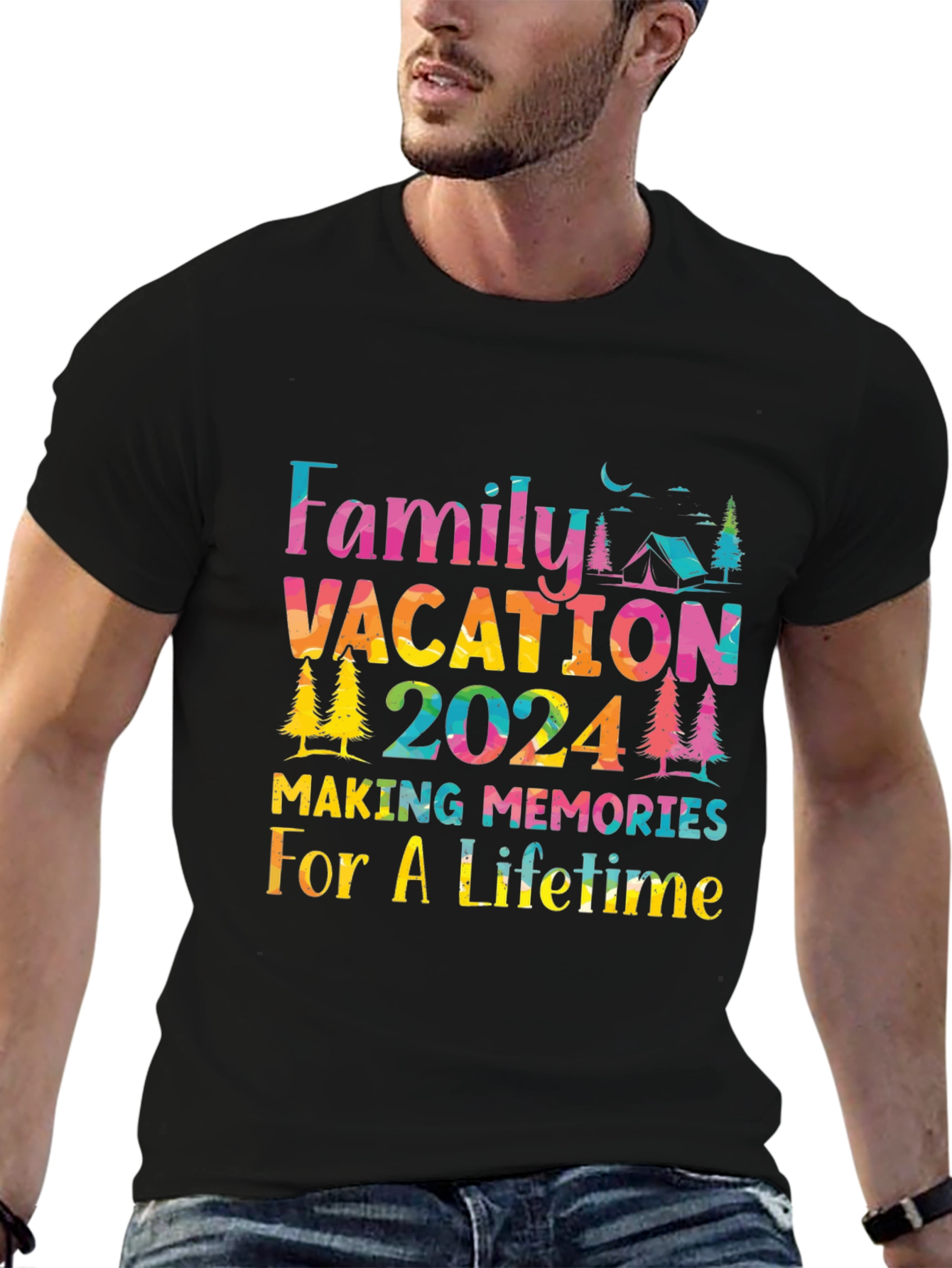 Family Vacation 2024 Keepsake T-Shirt