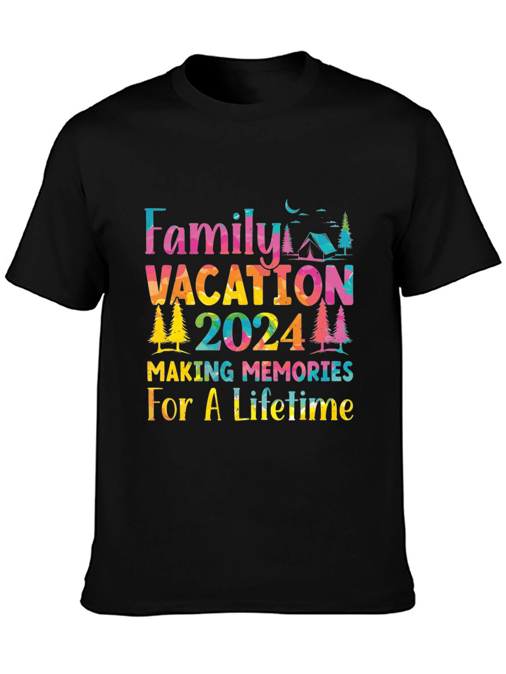Family Vacation 2024 Keepsake T-Shirt