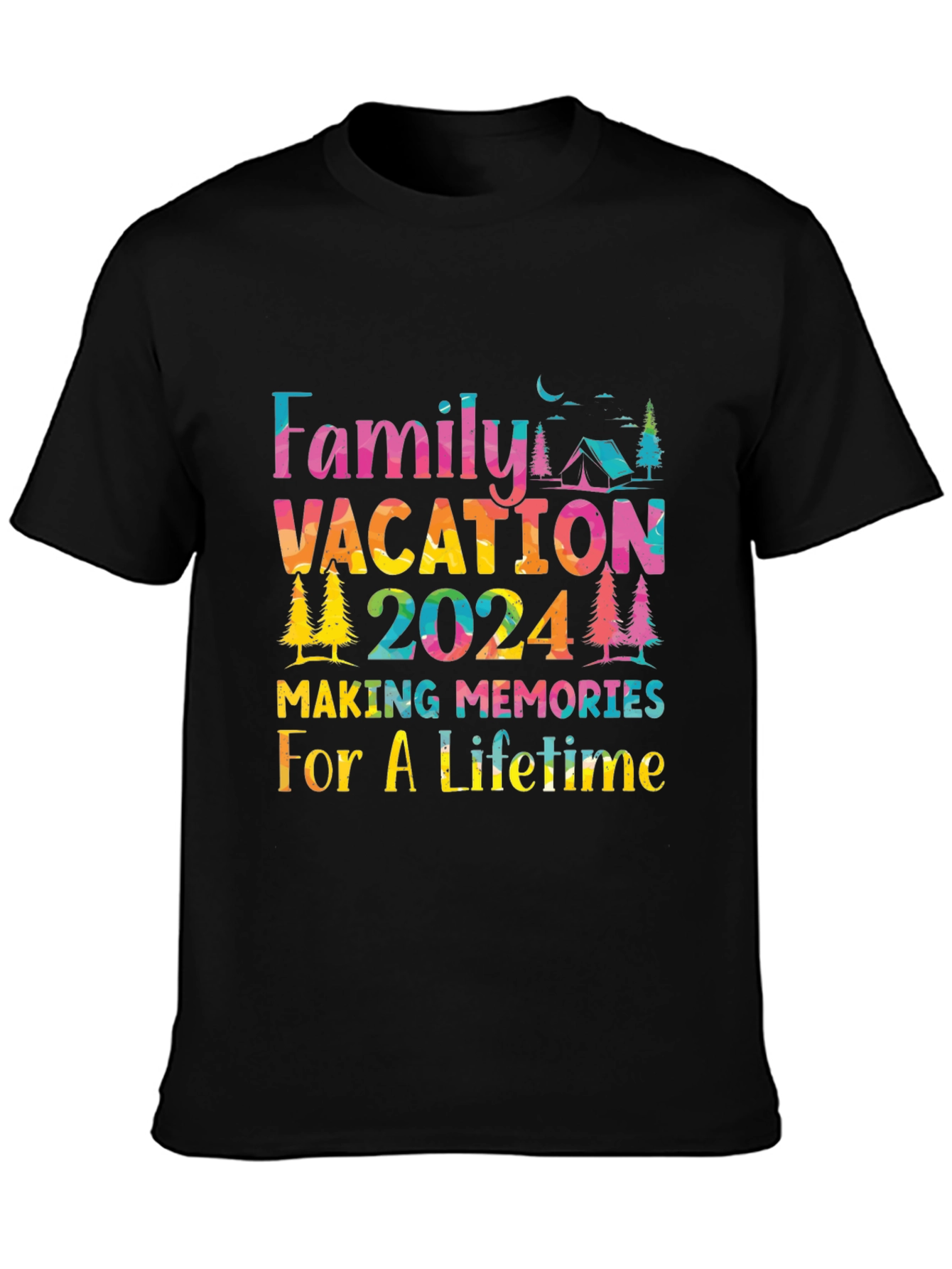 Family Vacation 2024 Keepsake T-Shirt