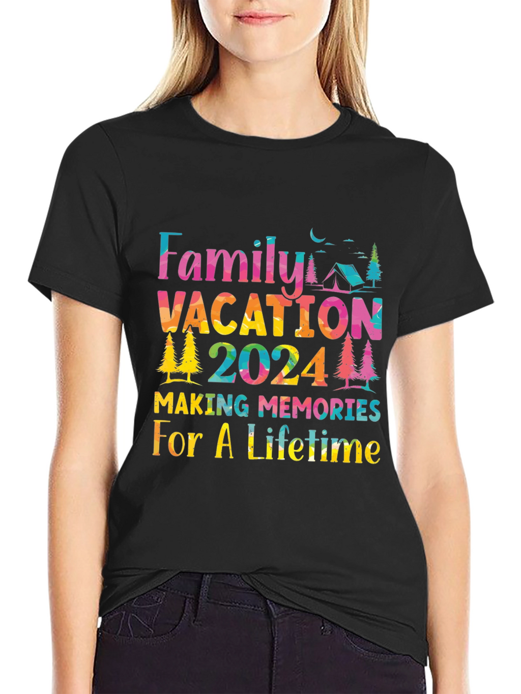 Family Vacation 2024 Keepsake T-Shirt