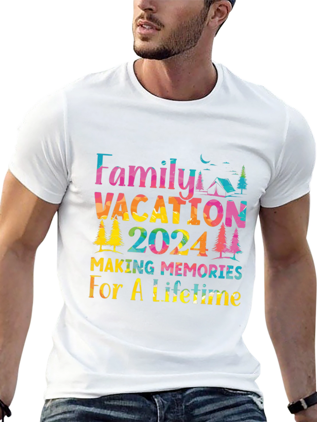 Family Vacation 2024 Keepsake T-Shirt