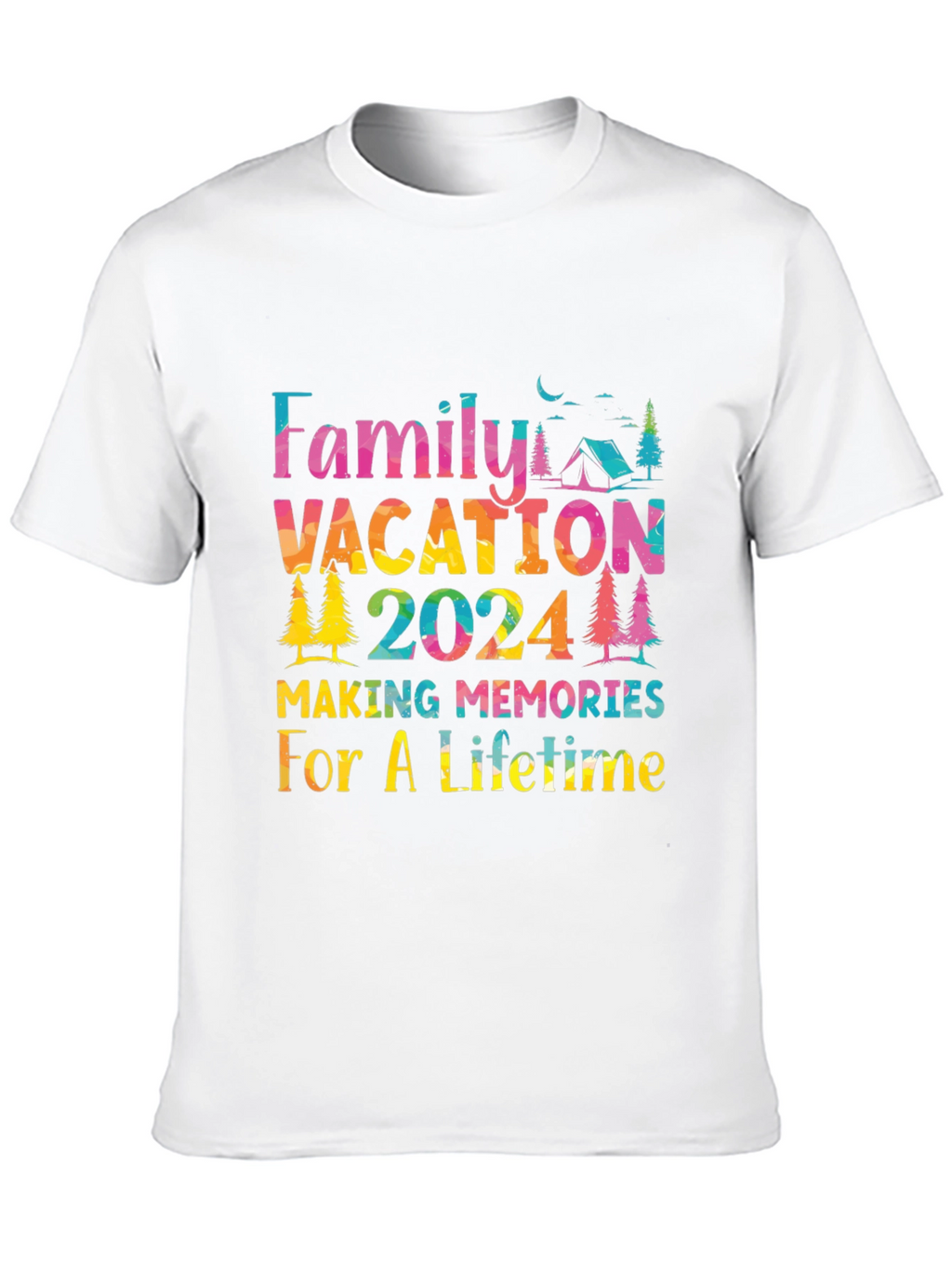 Family Vacation 2024 Keepsake T-Shirt