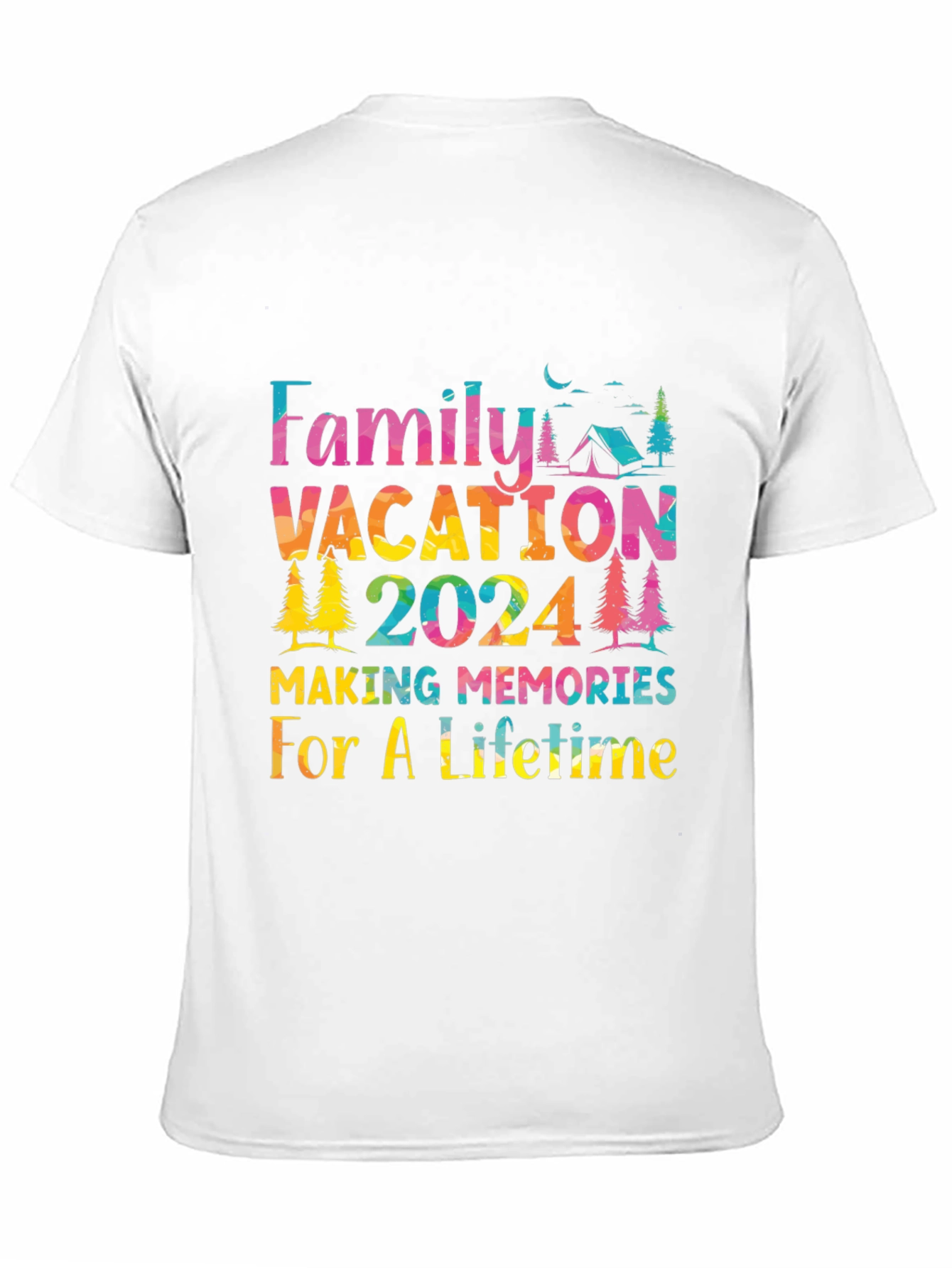 Family Vacation 2024 Keepsake T-Shirt