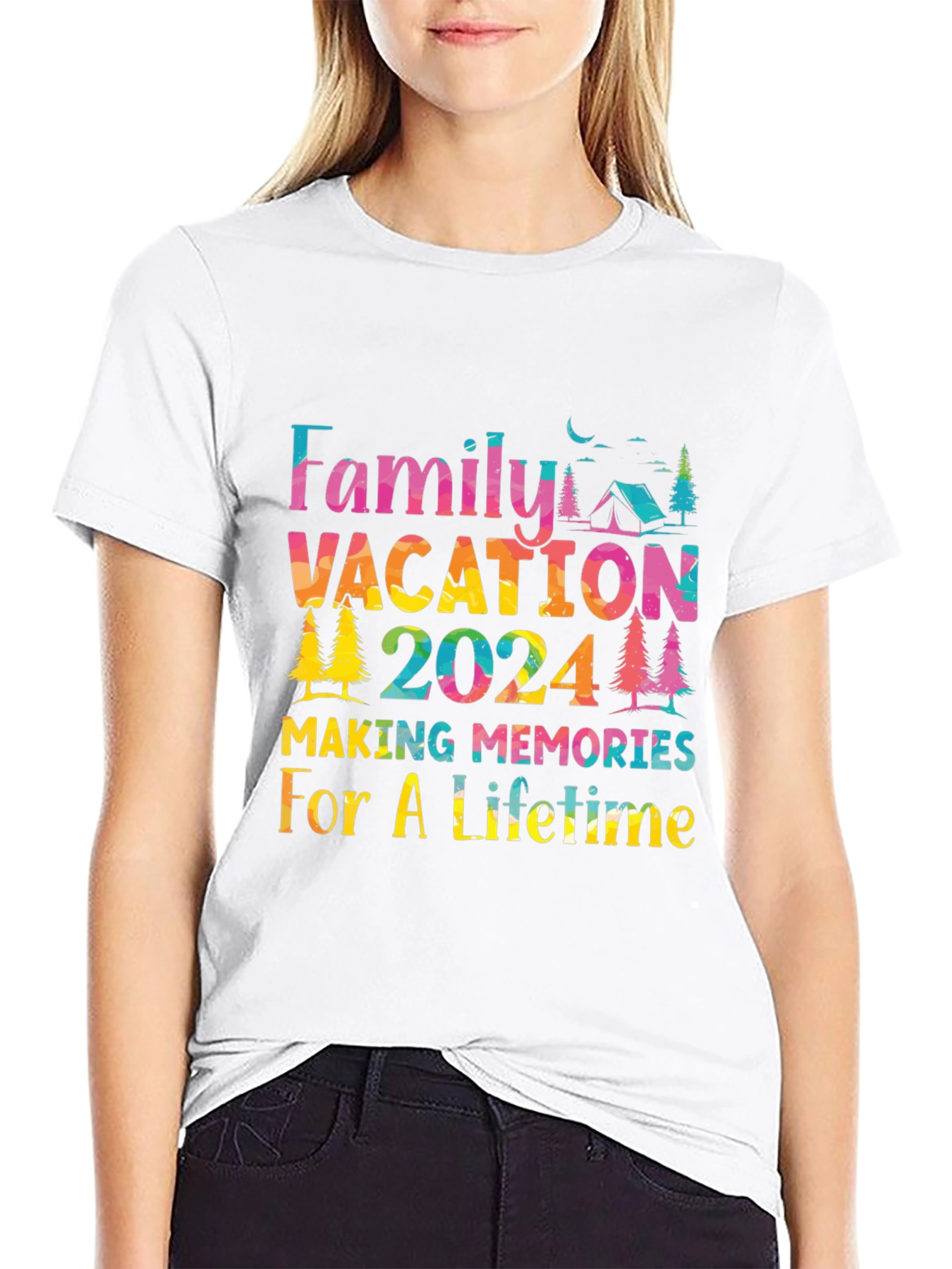 Family Vacation 2024 Keepsake T-Shirt