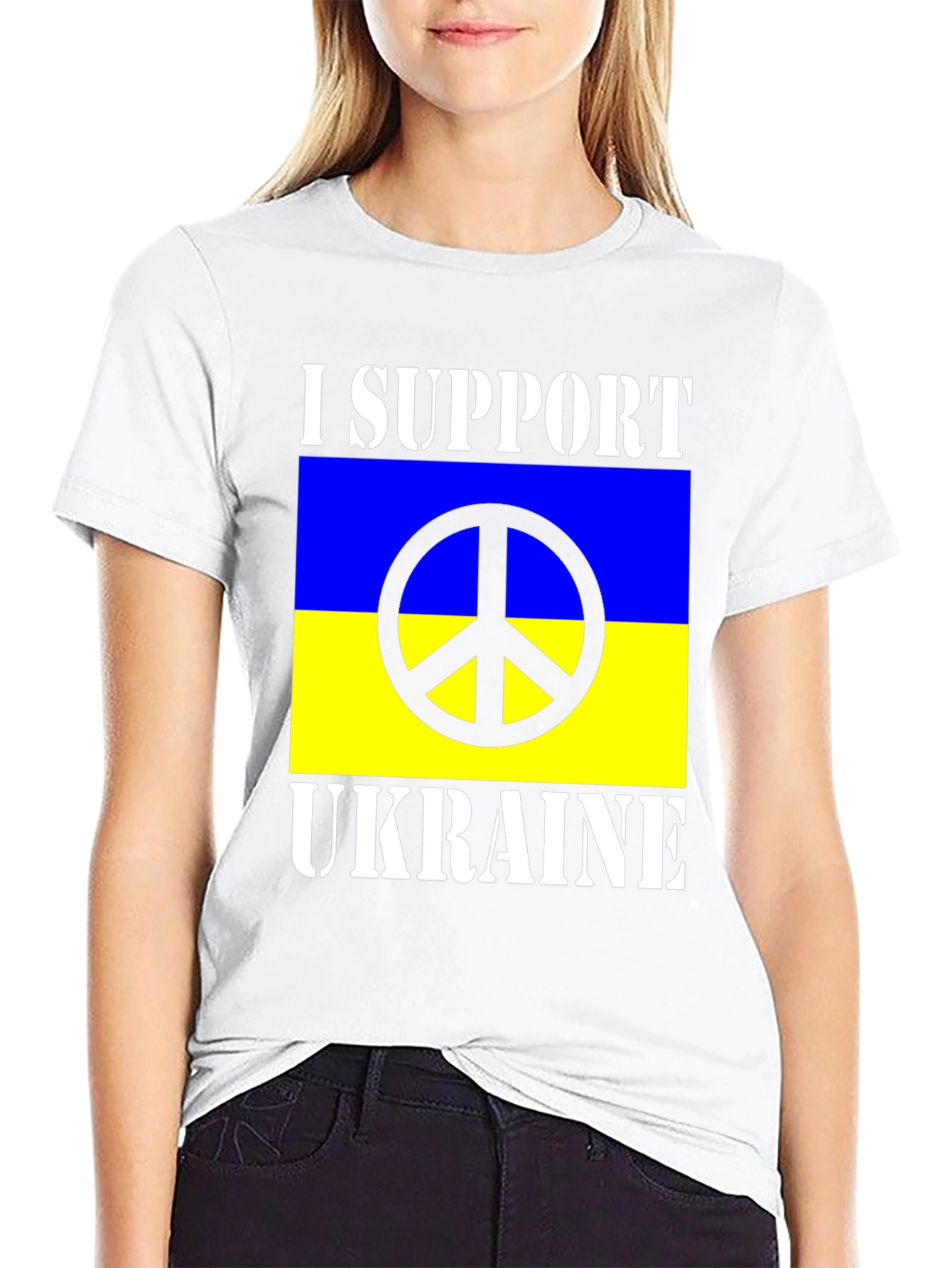 I Support Ukraine Peace T-Shirt