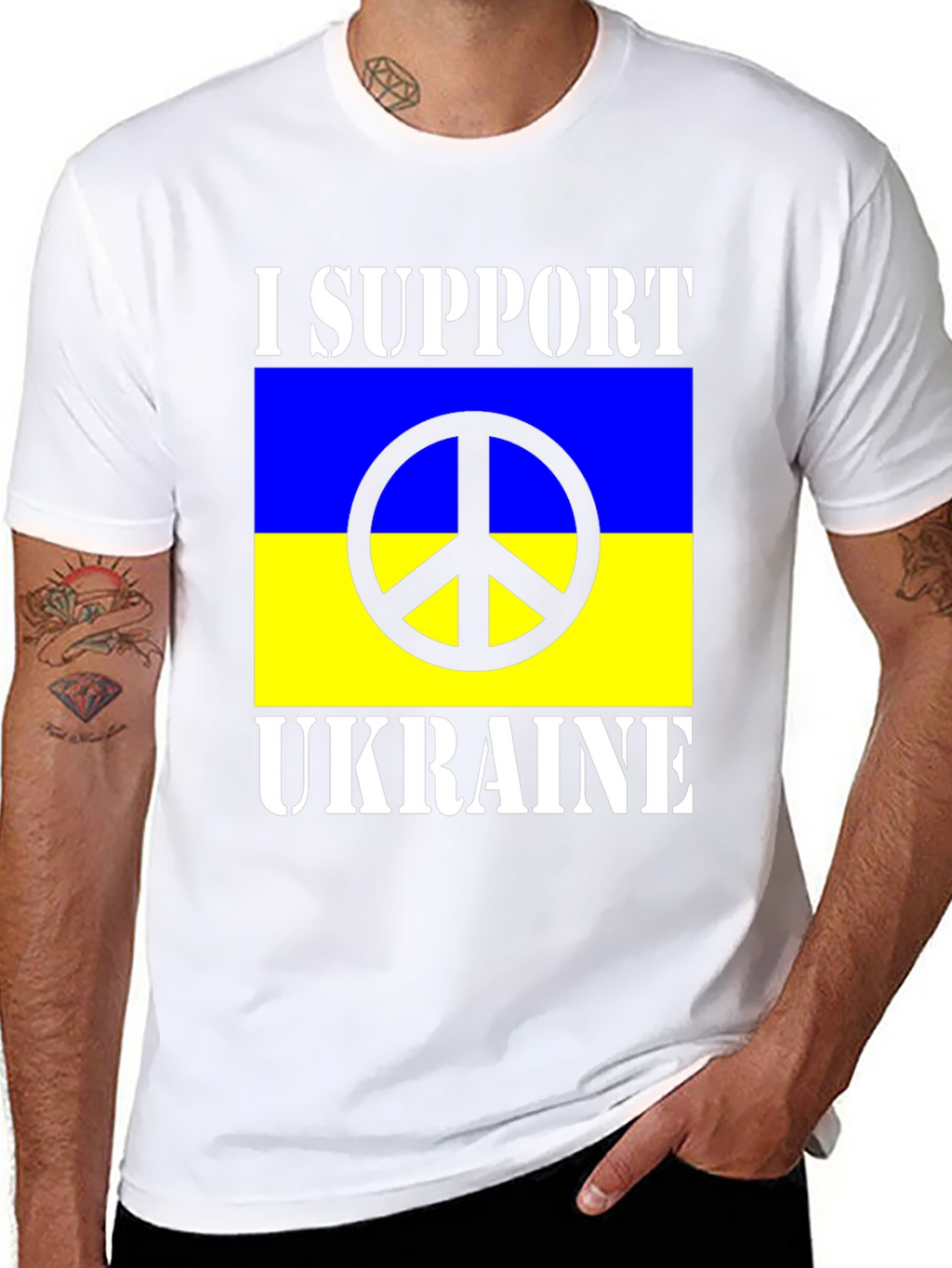 I Support Ukraine Peace T-Shirt