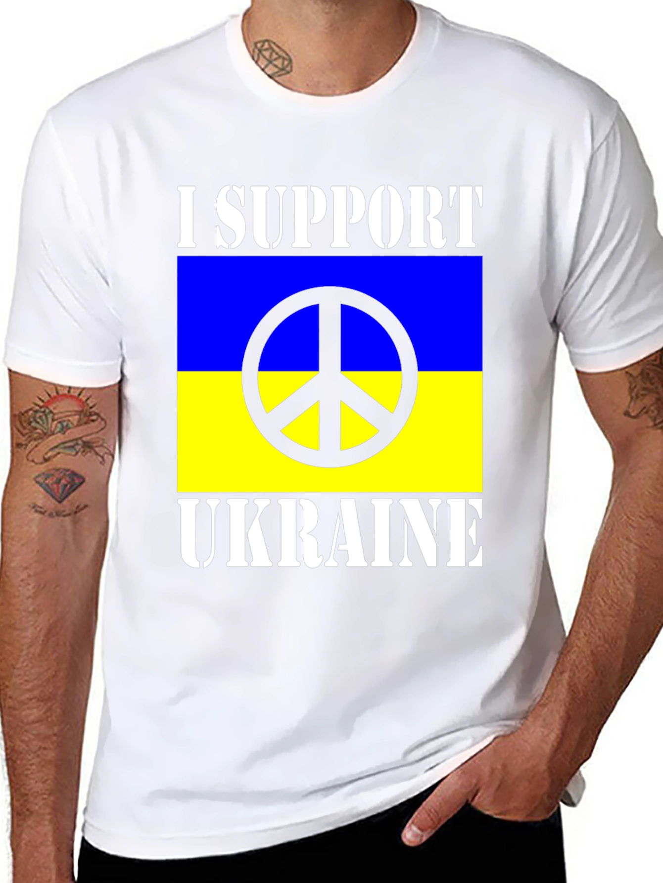 I Support Ukraine Peace T-Shirt