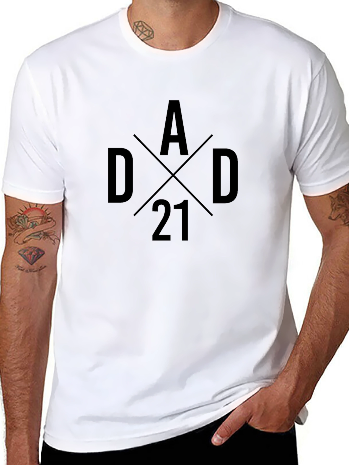 DAD 21 Graphic T-Shirt - Fathers Day