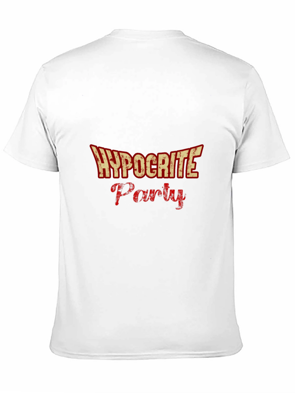 Hypocrite Party Graphic T-Shirt - Black