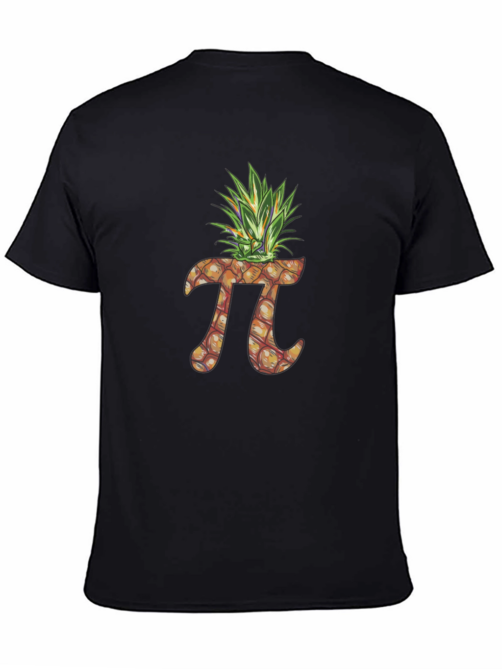 Pineapple Pi Graphic Tee - Funny Math Pun Shirt