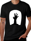 Zombie Hand T-Shirt - Halloween Graphic Tee
