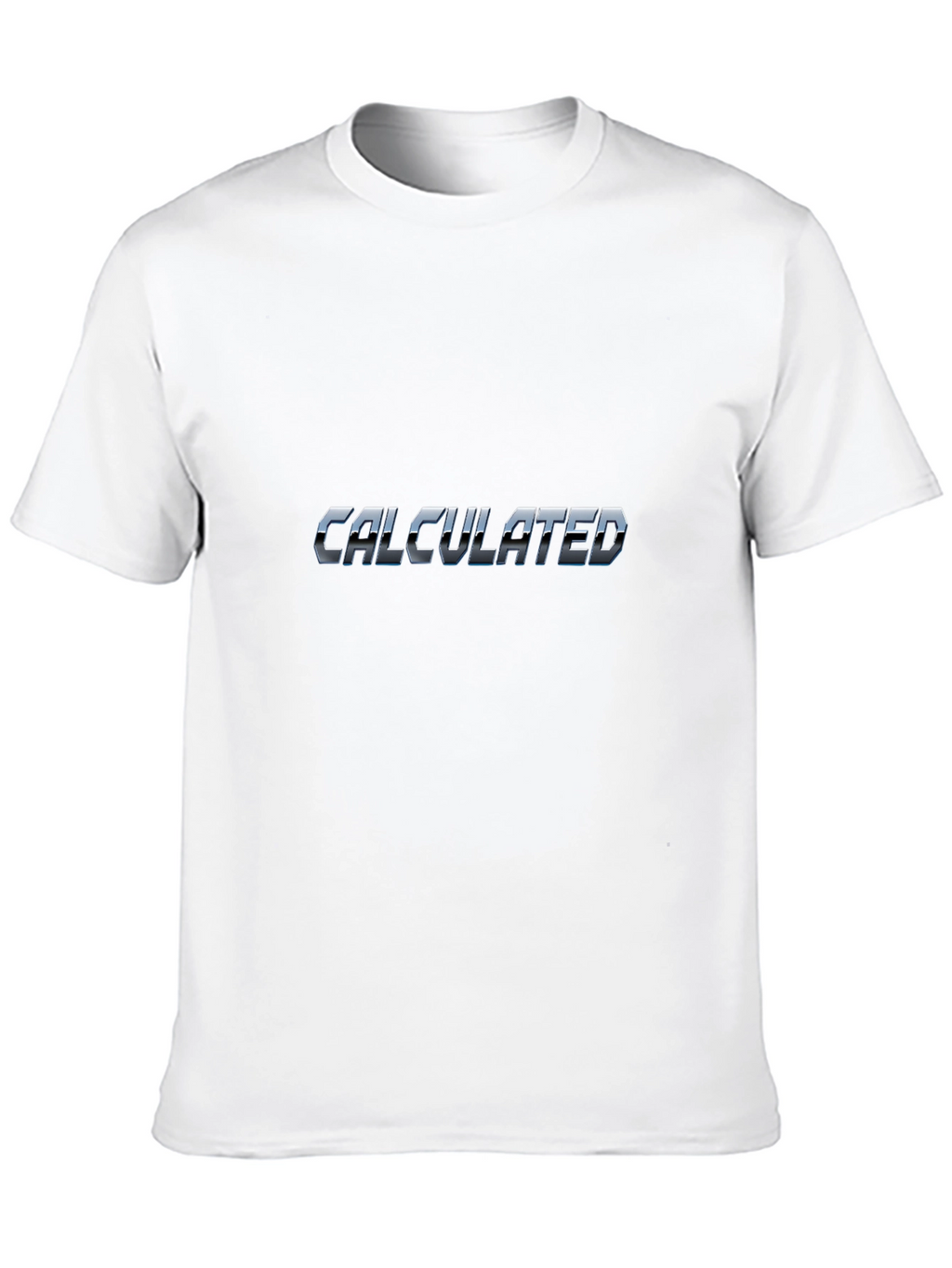 Calculated Black T-Shirt - Gamer Style
