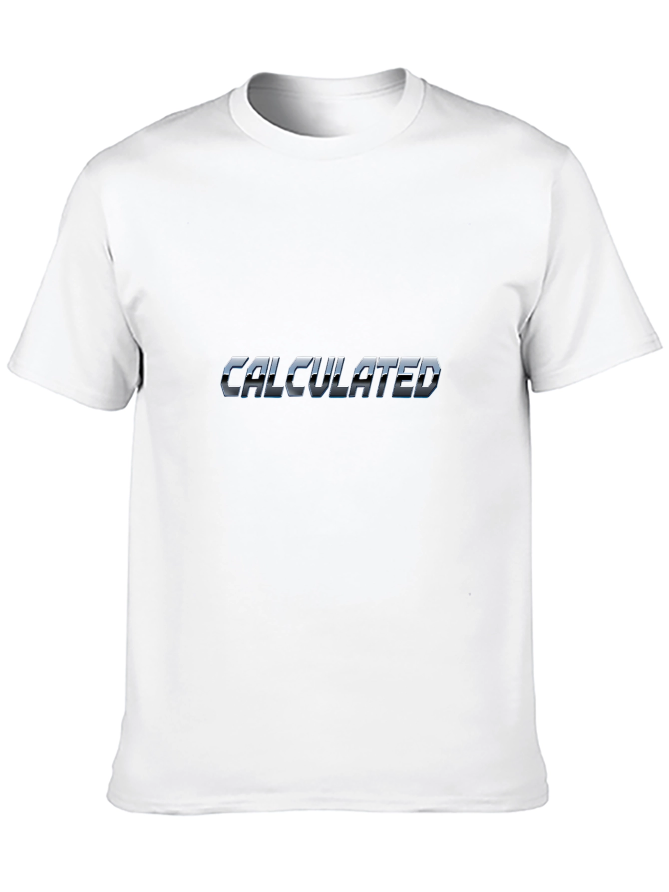Calculated Black T-Shirt - Gamer Style