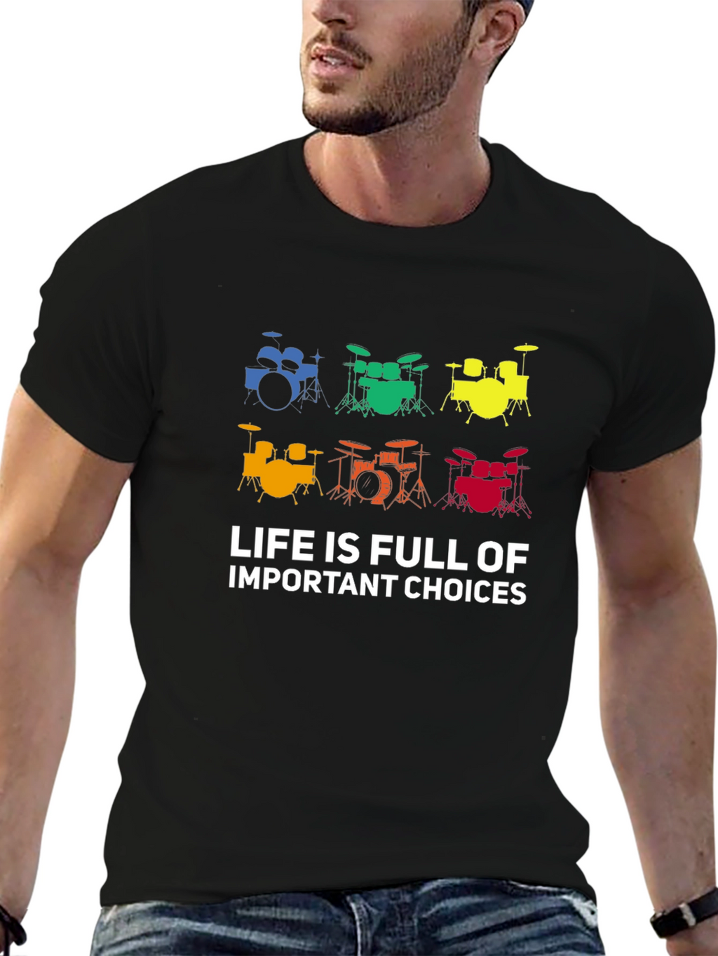 Drum Set Choice T-Shirt