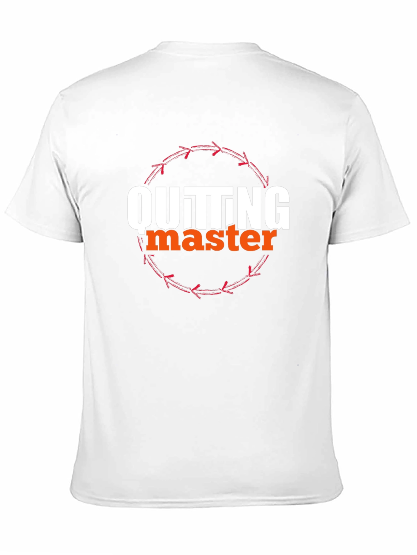Quitting Master Graphic Tee - Casual Black T-Shirt