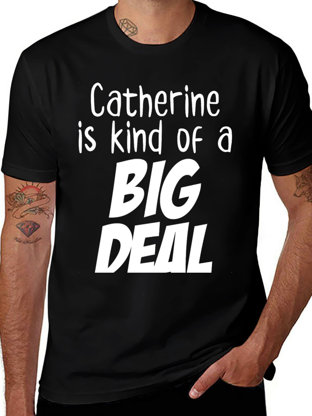 Catherine Big Deal Graphic T-Shirt