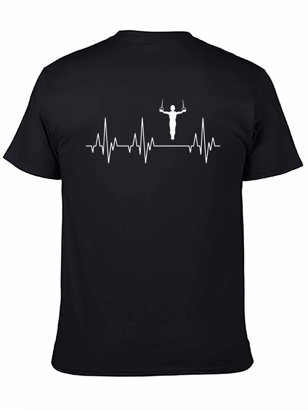 Gymnast Heartbeat T-Shirt - Black
