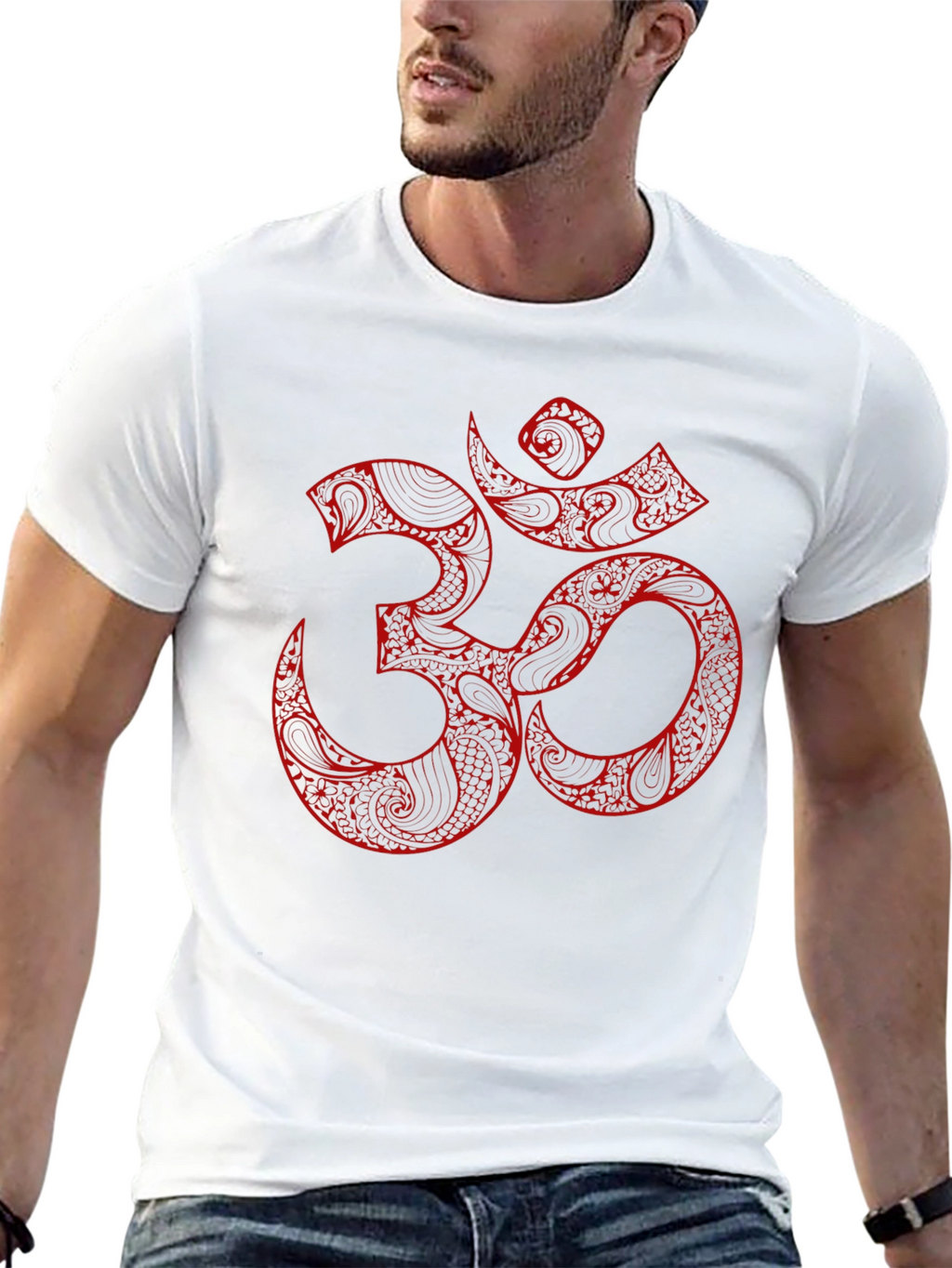 Om Graphic Tee - Stylish Printed T-Shirt