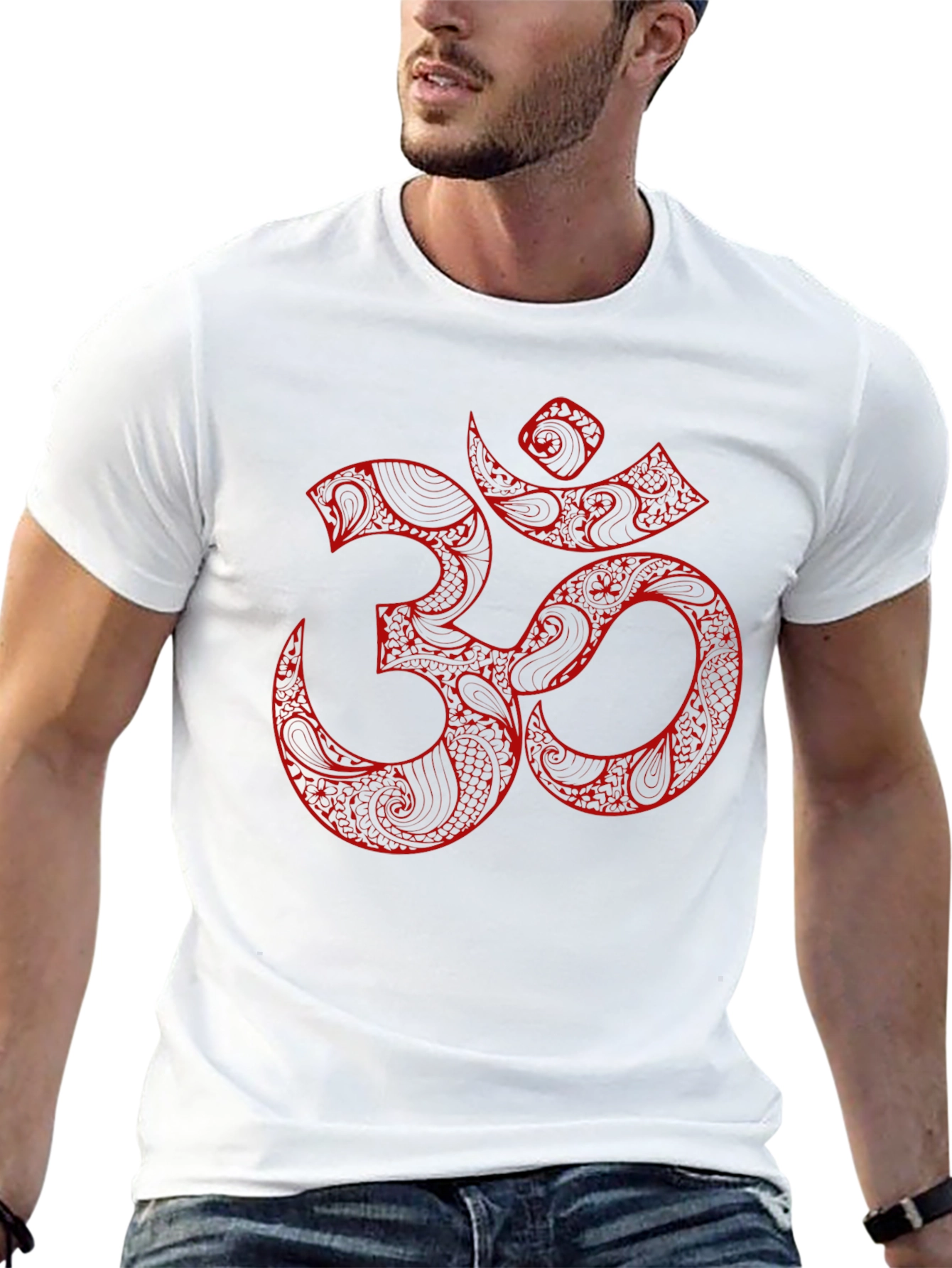 Om Graphic Tee - Stylish Printed T-Shirt
