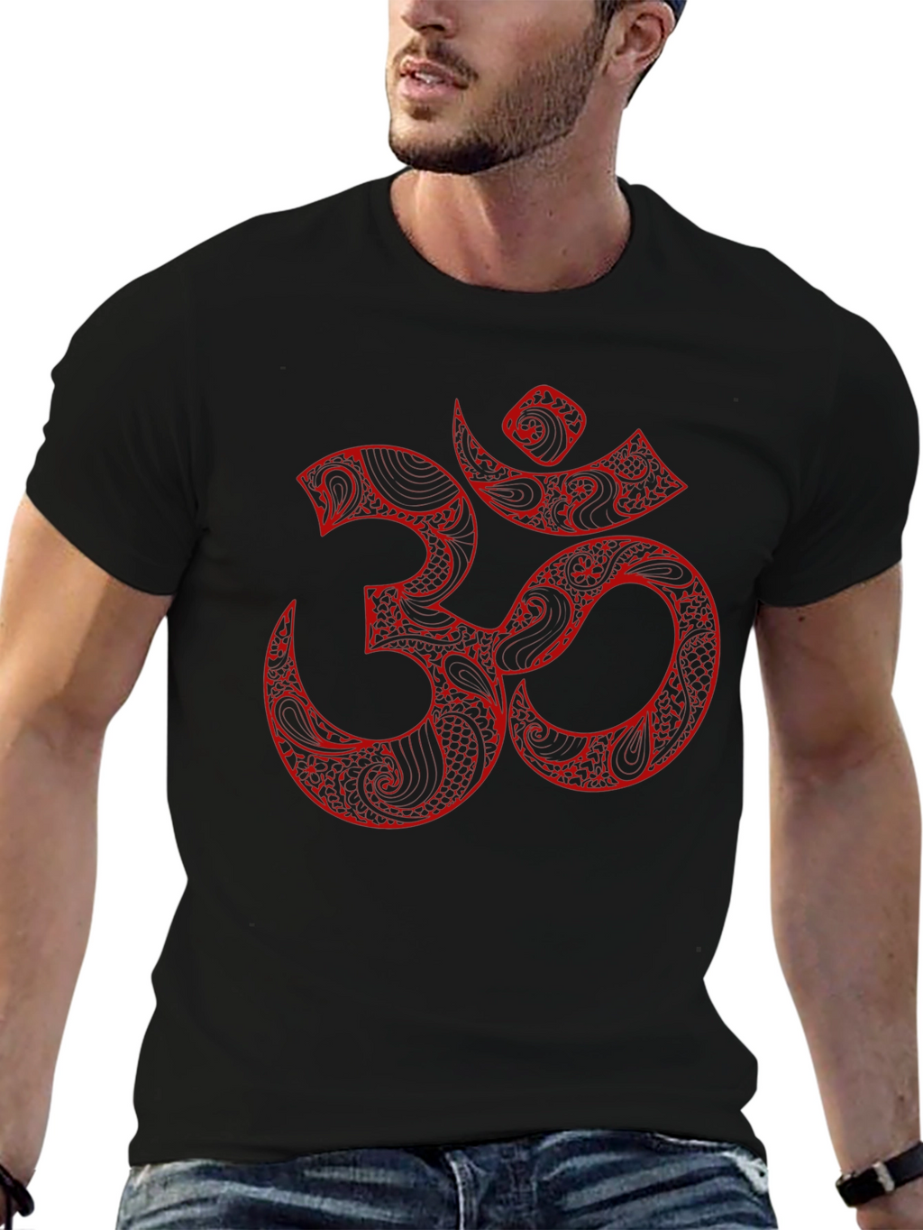 Om Graphic Tee - Stylish Printed T-Shirt