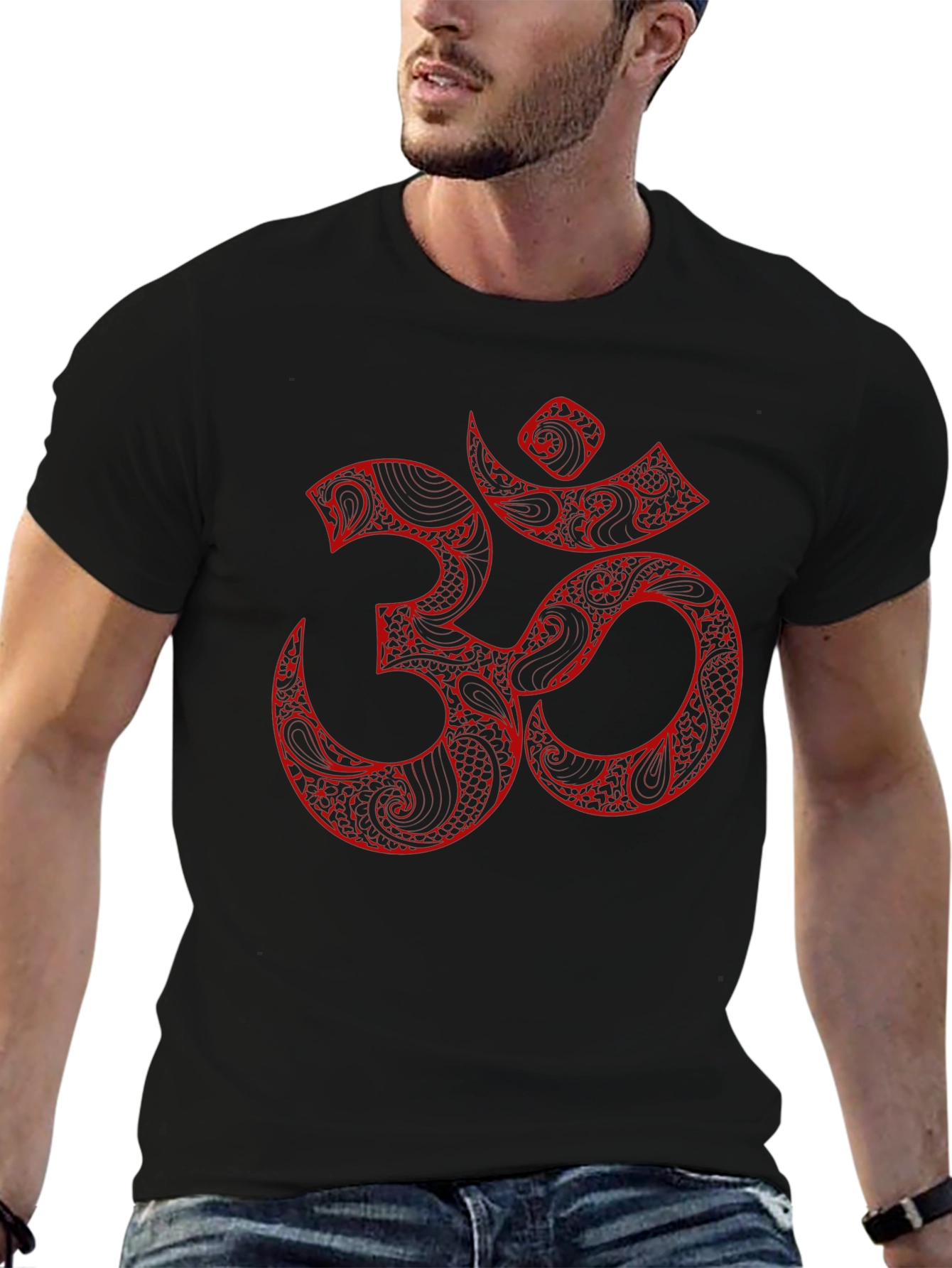 Om Graphic Tee - Stylish Printed T-Shirt