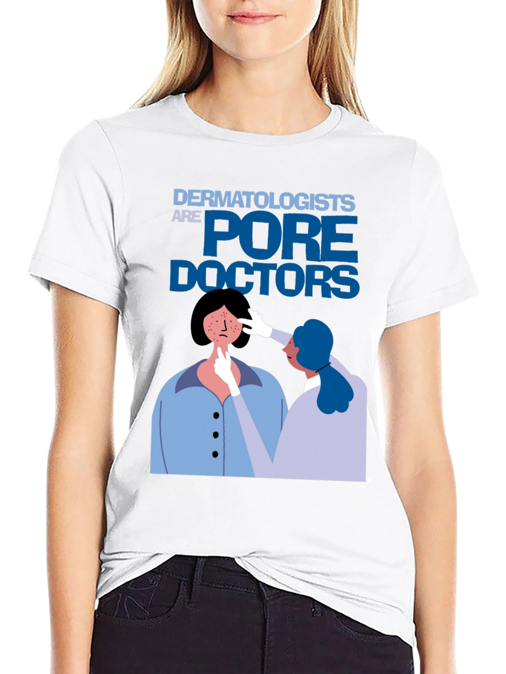 Dermatologists Pore Doctors Black T-Shirt