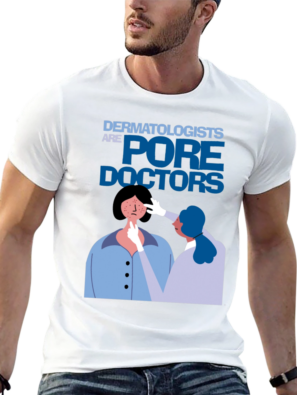 Dermatologists Pore Doctors Black T-Shirt