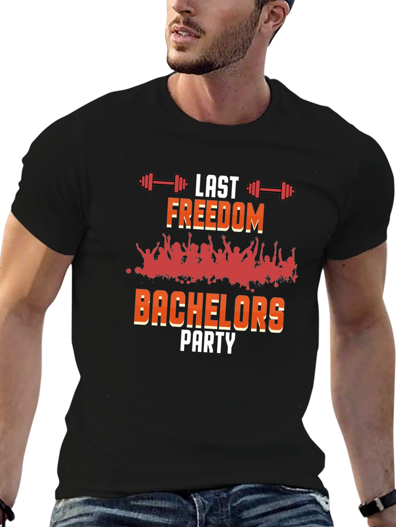 Last Freedom Bachelors Party Graphic Tee