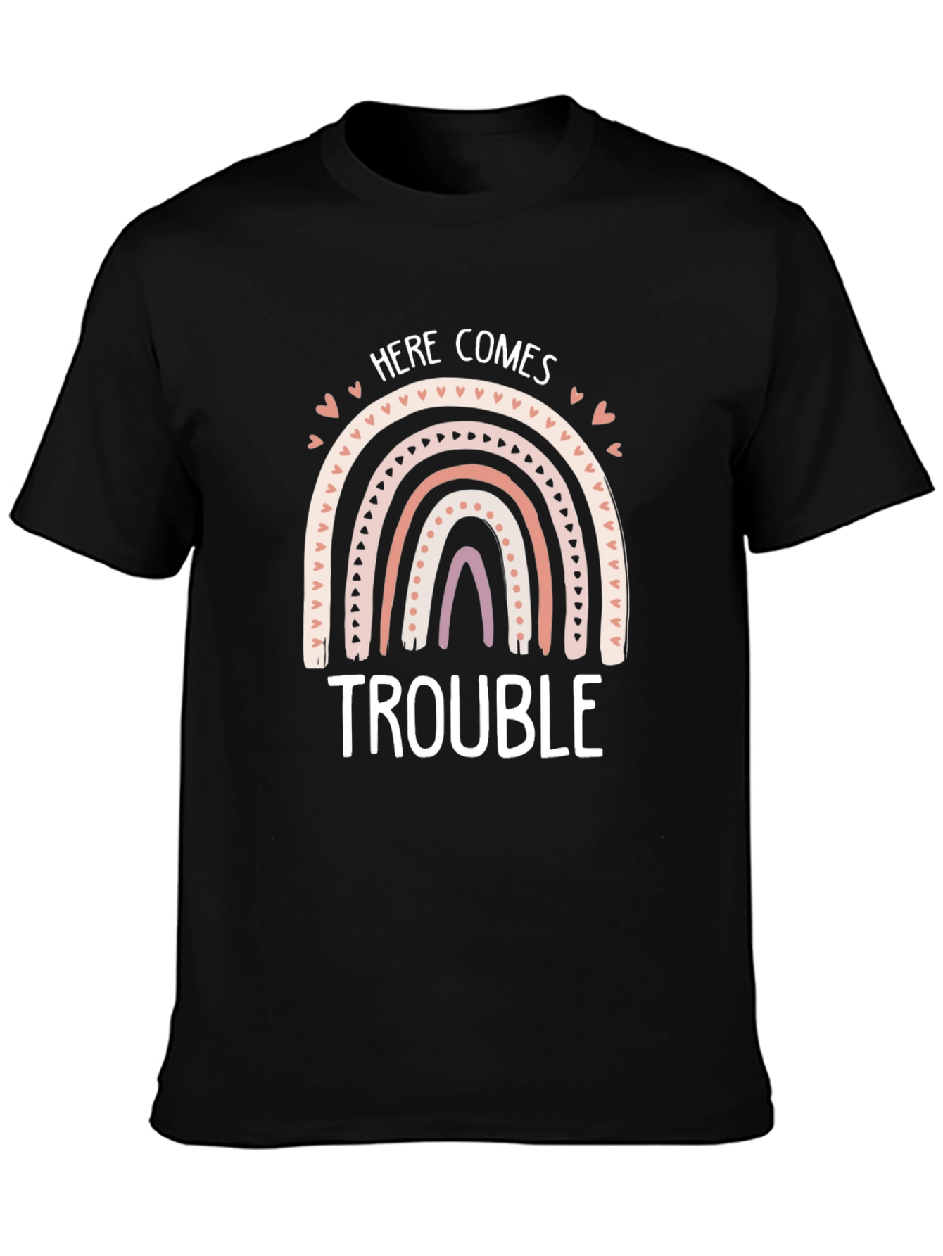 Here Comes Trouble Graphic Tee