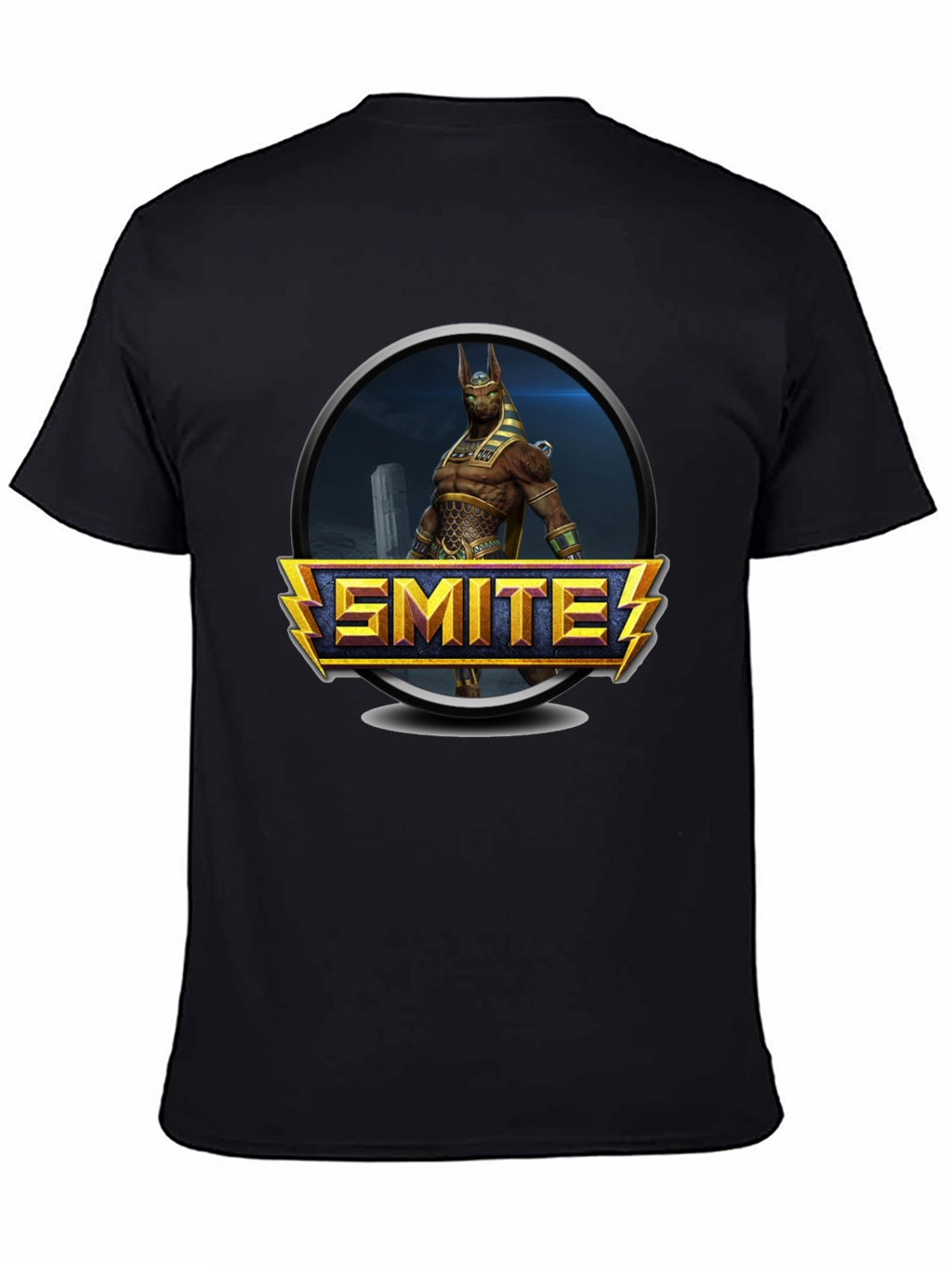 Smite Game T-Shirt - Black Graphic Tee