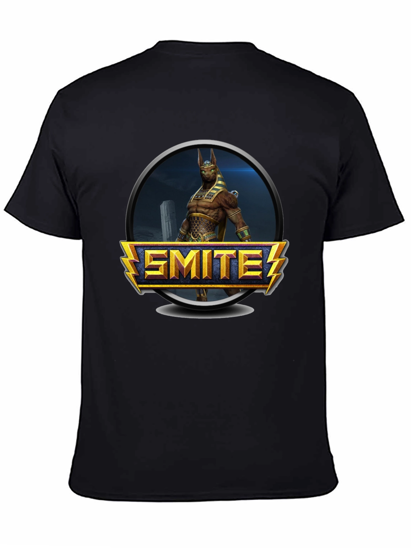 Smite Game T-Shirt - Black Graphic Tee
